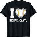 I Heart Michael Cantu Prospect Baseball Fan Gear Apparel | Everyday Casual Wear