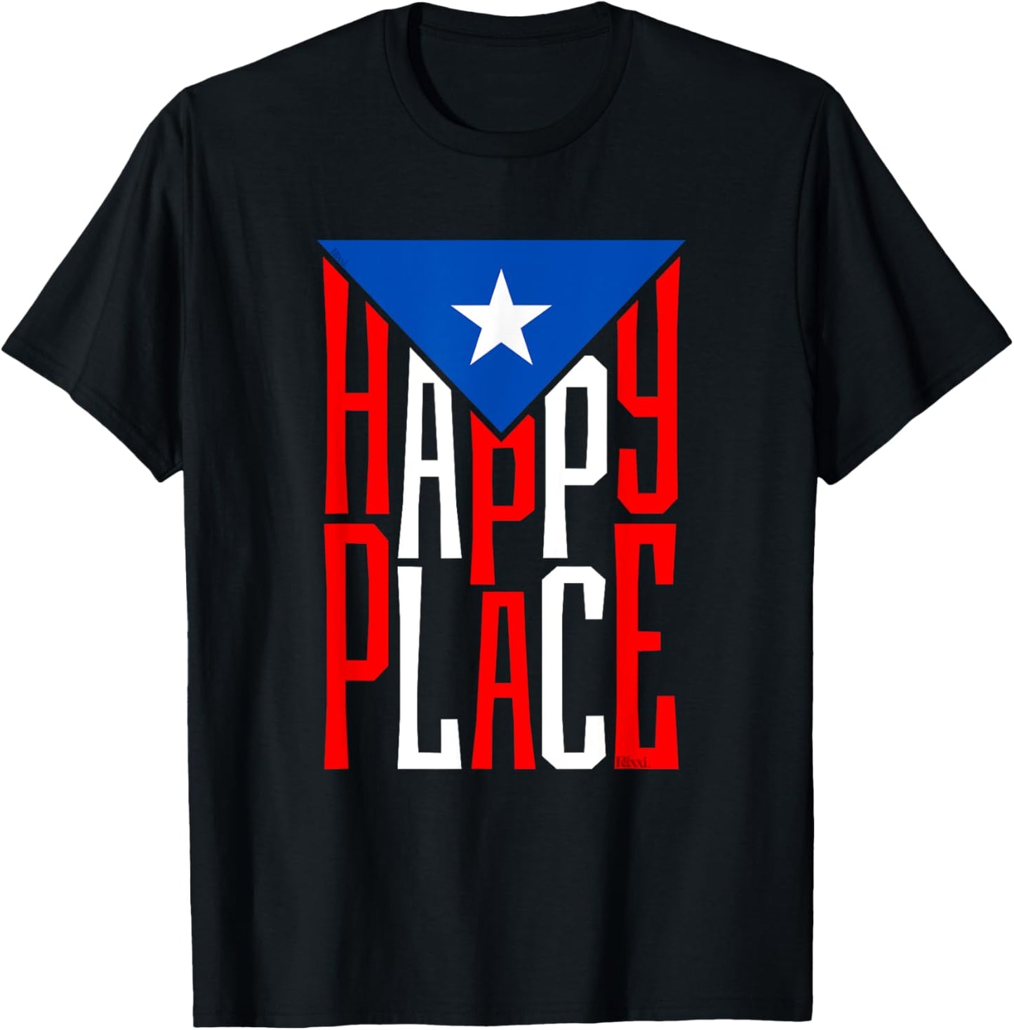 Puerto Rican Pride Boricua Puerto Rico Flag Happy Place Apparel | US Viral Pick | Aesthetic Casual Look