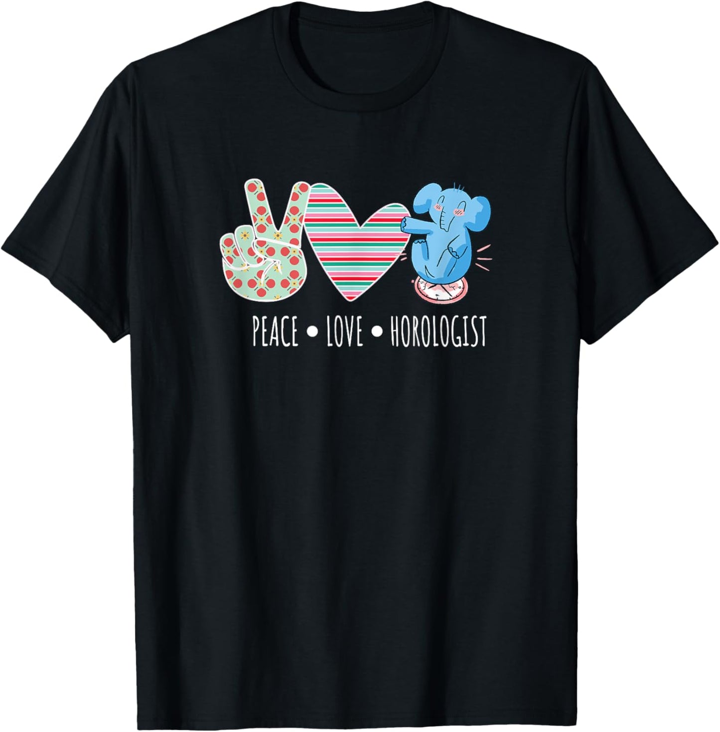 Peace Love Horologist - watchmaker Apparel | Premium Quality | Must-Have Style