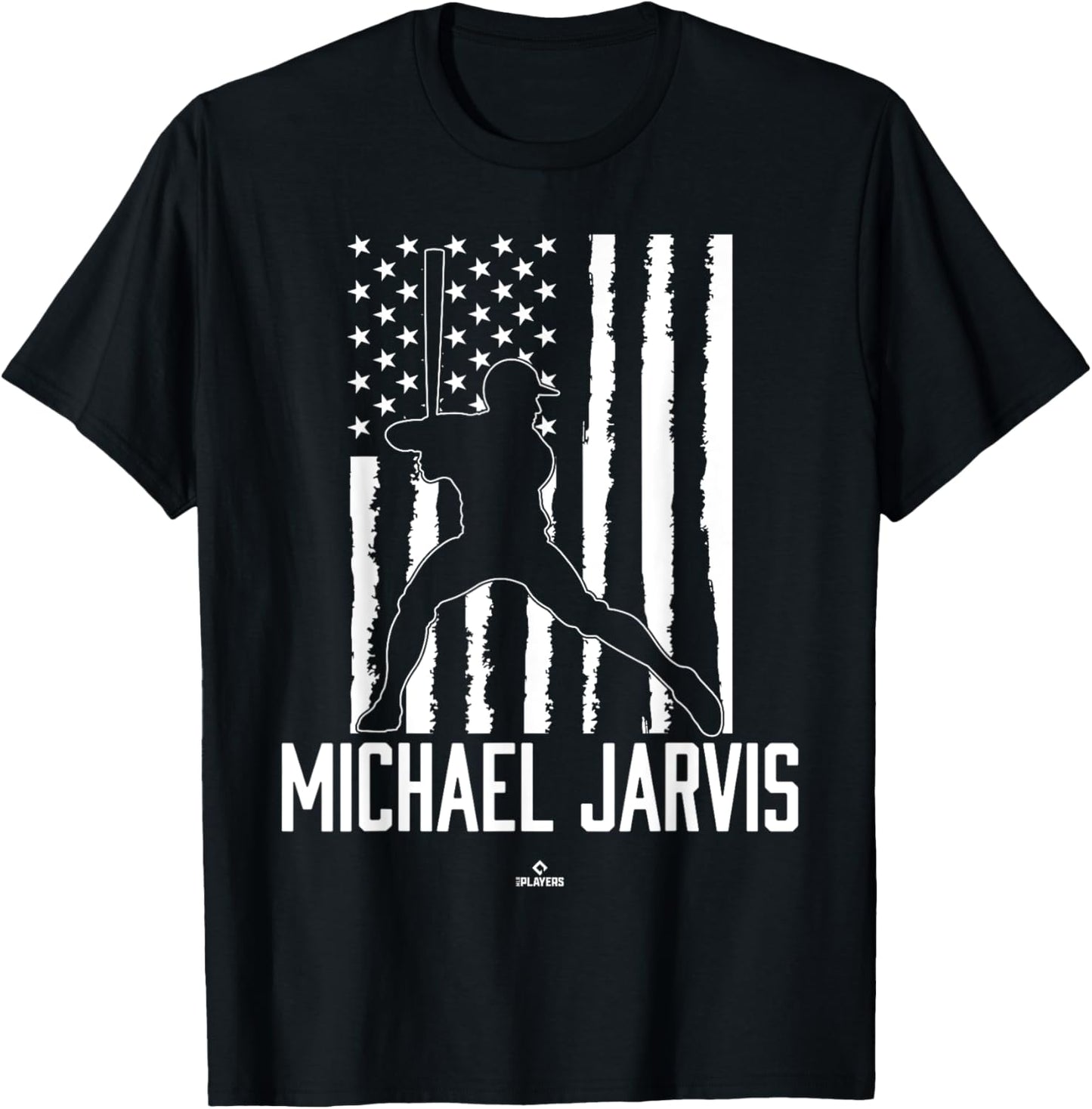 Distressed Flag Swing Michael Jarvis Prospect Baseball Fan Apparel | Perfect Gift Idea