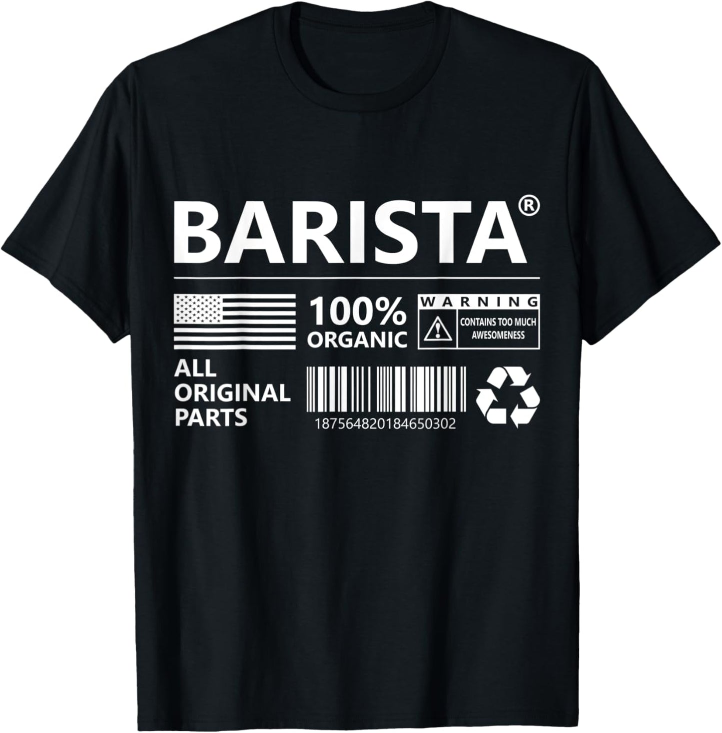 Barista Marking Funny Coffee Maker Apparel | US Viral Style | Must-Have Style