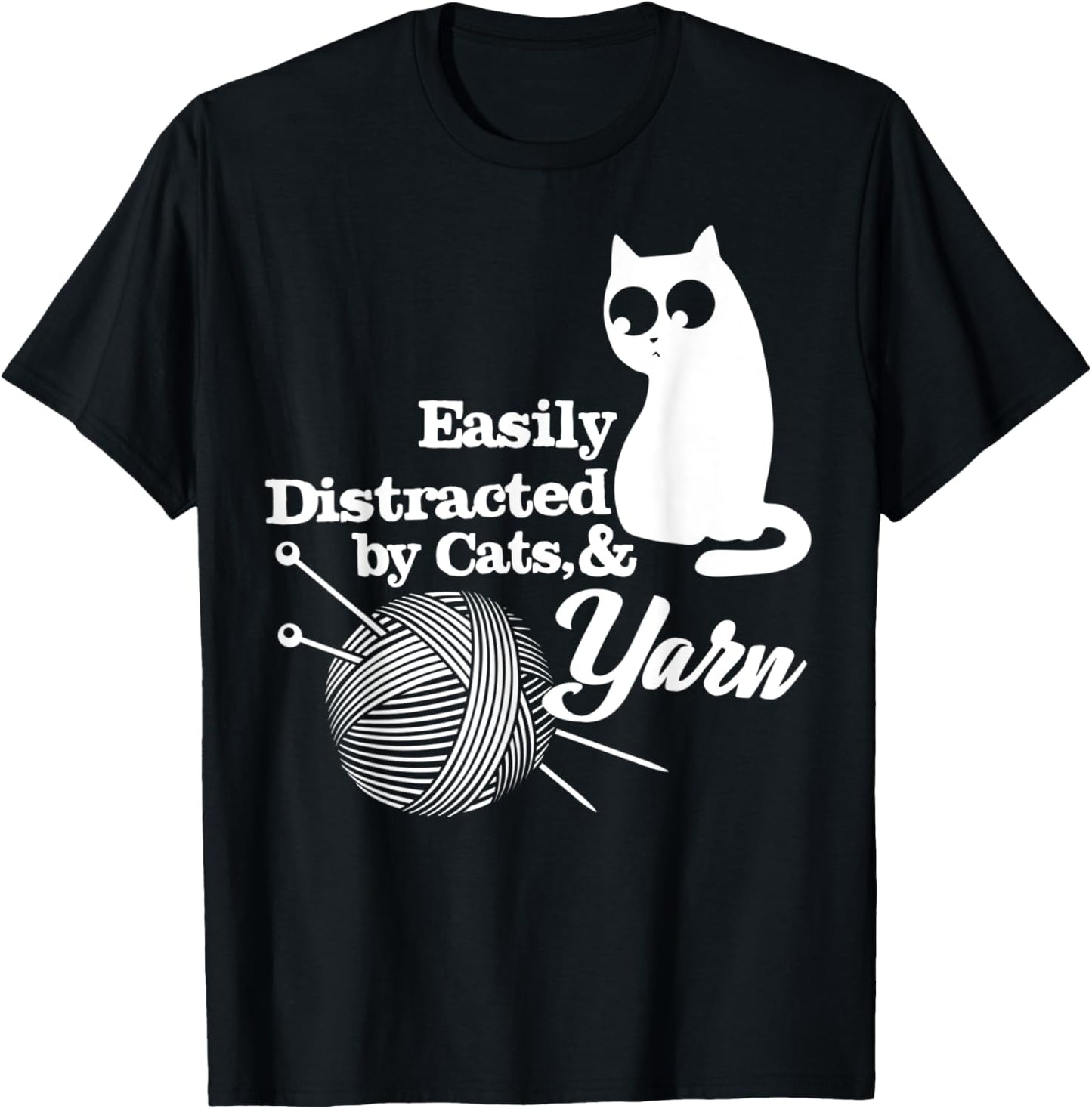 Easily Distracted Cats and Yarn Crochet Yarn Supply | Top Rated | Best Seller Choice