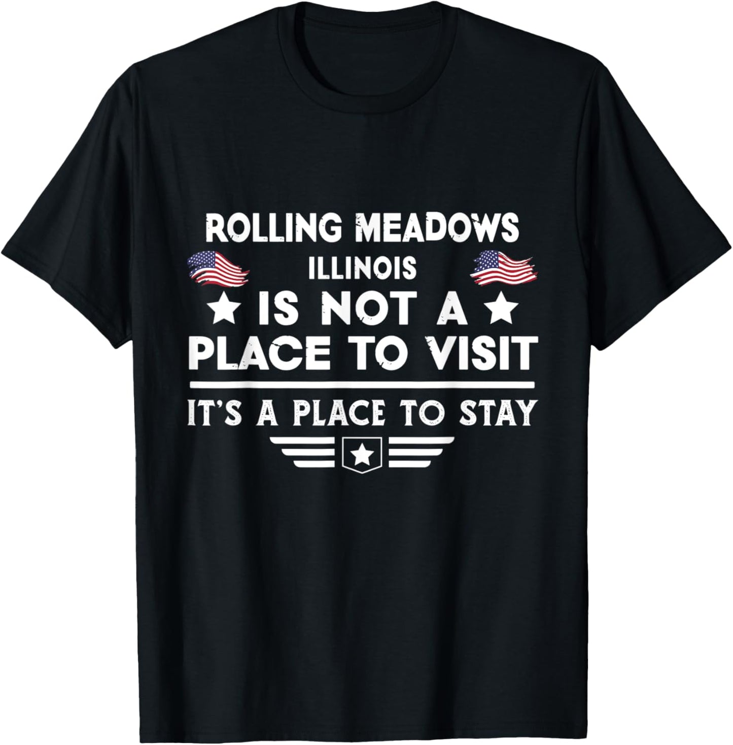 Rolling Meadows Illinois Place to stay USA Town Home City Apparel | US Viral Pick | Daily Wear Essential