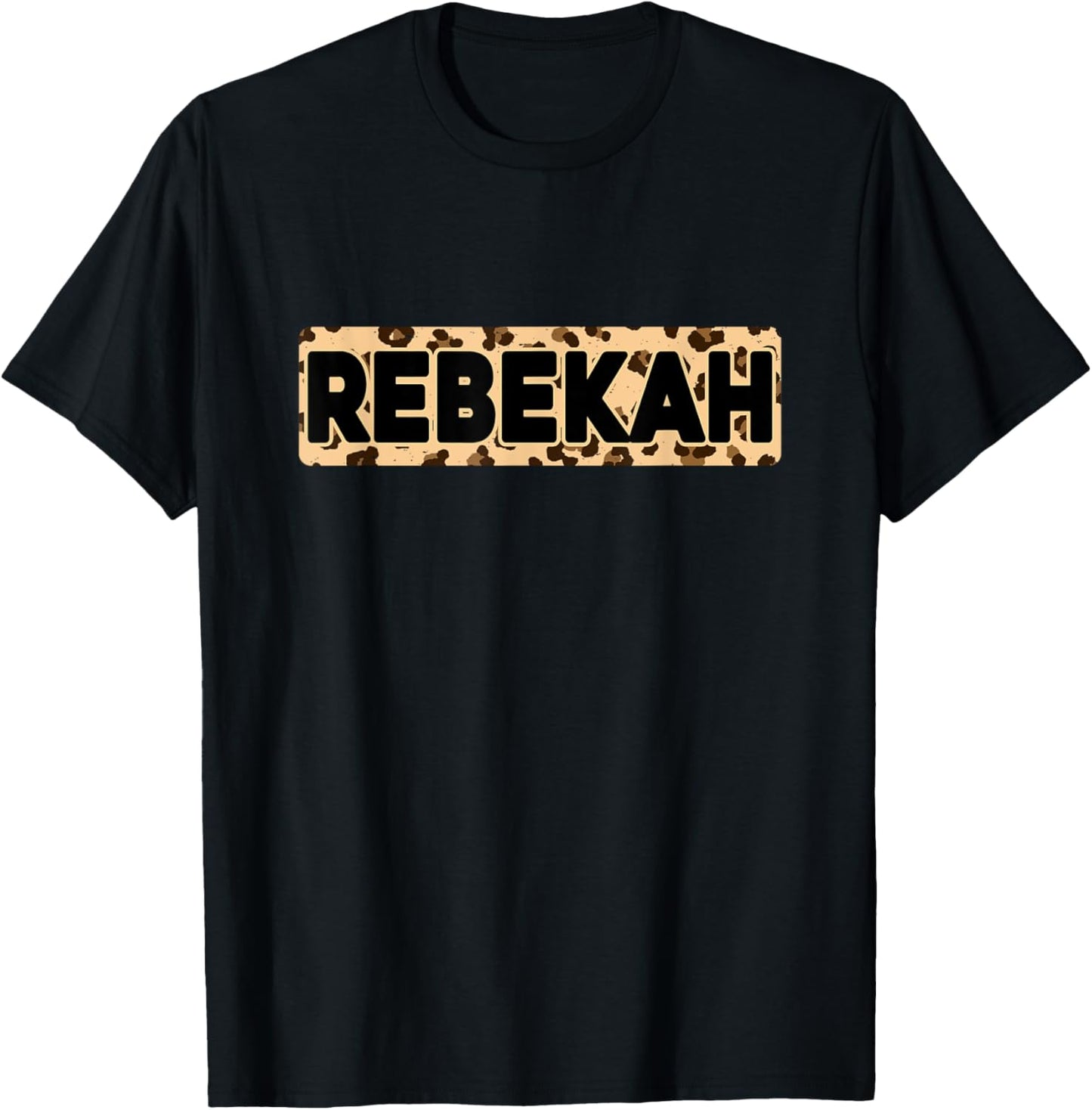 Funny Rebekah Leopard Print Personalized Name Rebekah Apparel Streetwear Style Best Seller Look