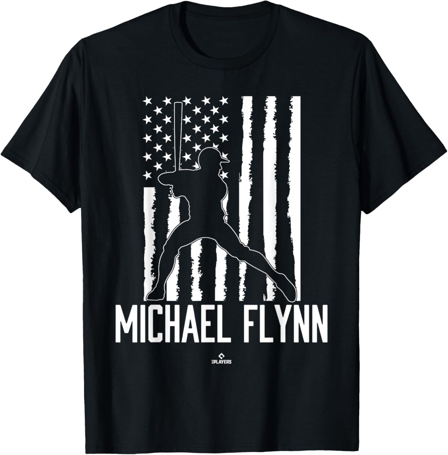 Distressed Flag Swing Michael Flynn Prospect Baseball Fan Apparel | Premium Quality