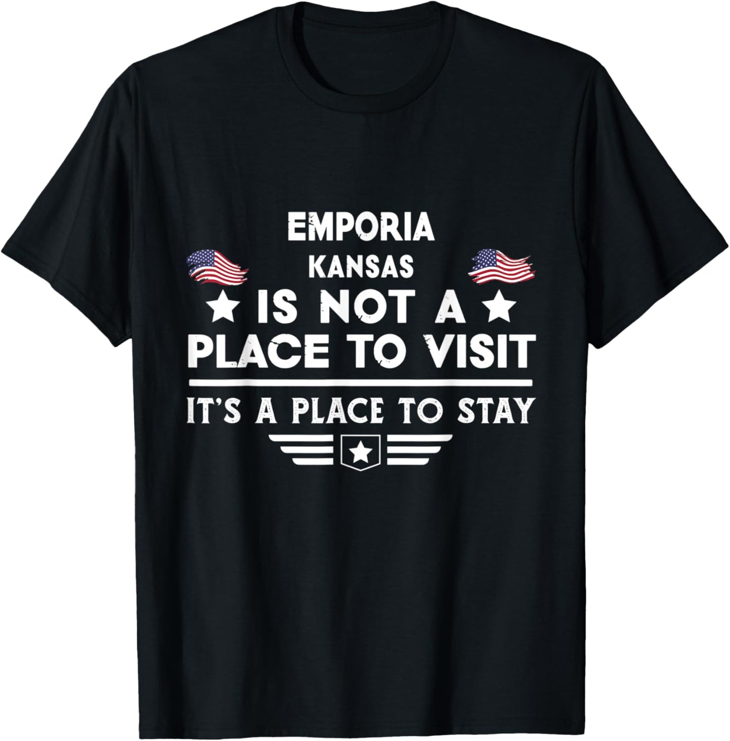 Emporia Kansas Place to stay USA Town Home City Apparel | Top Conversion Title | Top Rated Comfort
