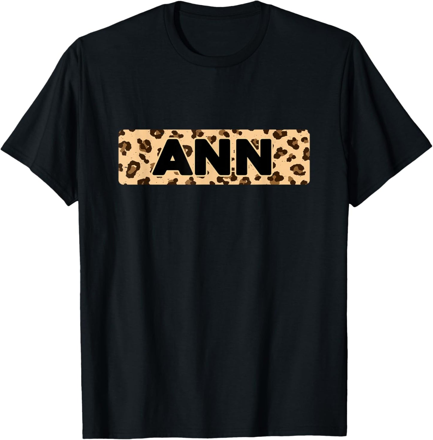 Funny Ann Leopard Print Personalized Name Ann Apparel Premium Print Hot Right Now