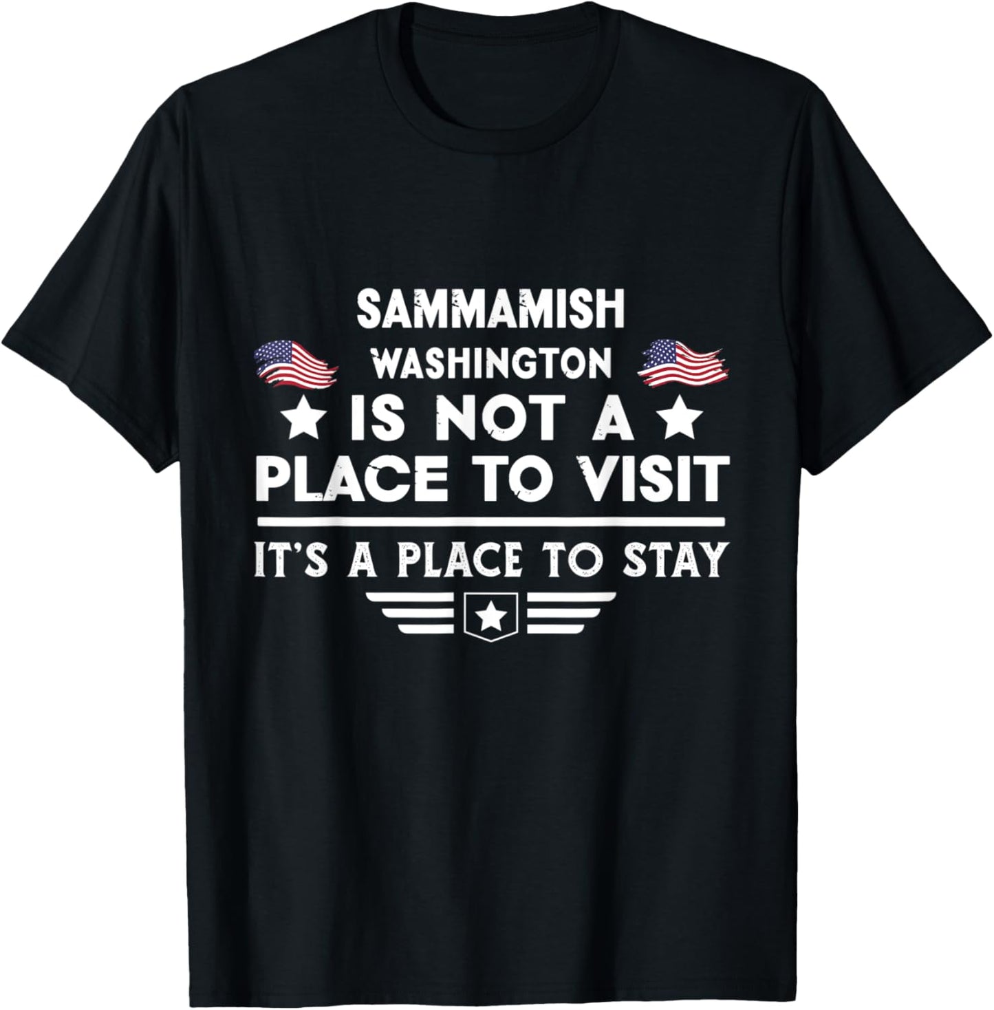 Sammamish Washington Place to stay USA Town Home City Apparel | Trending 2025 | Perfect Gift Choice