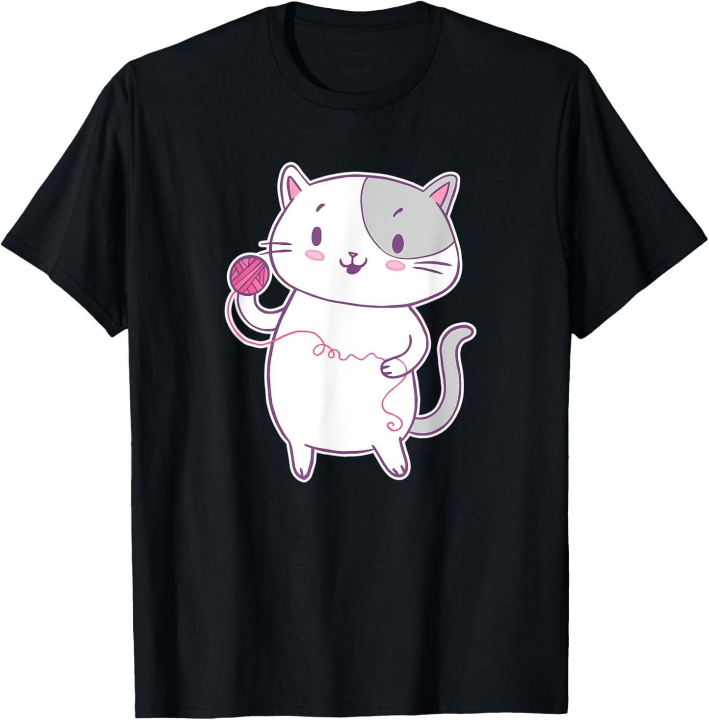 Cute Cat Playing With Yarn Pet Men Women Kids Yarn Supply | Viral US Pick | Perfect for Crafters