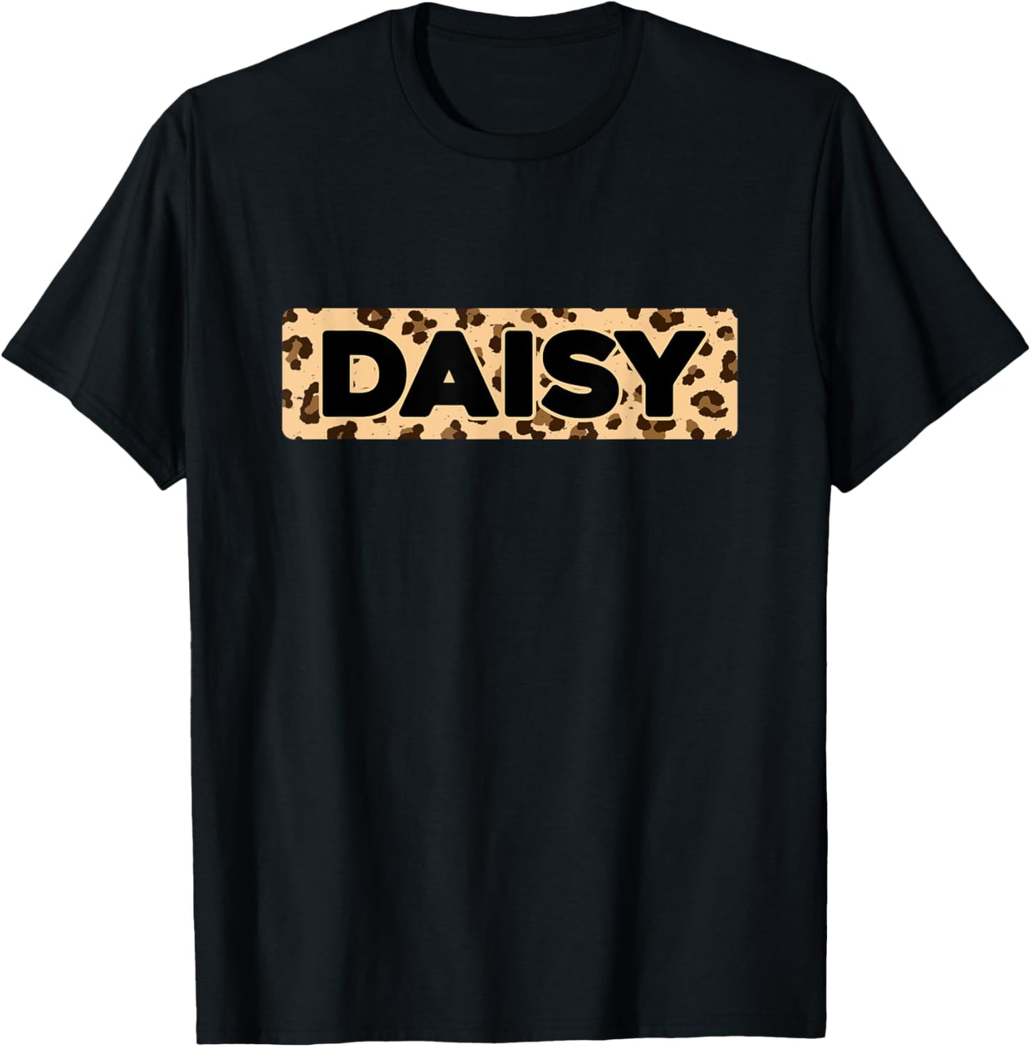 Funny Daisy Leopard Print Personalized Name Daisy Apparel Viral TikTok Find Hot Right Now