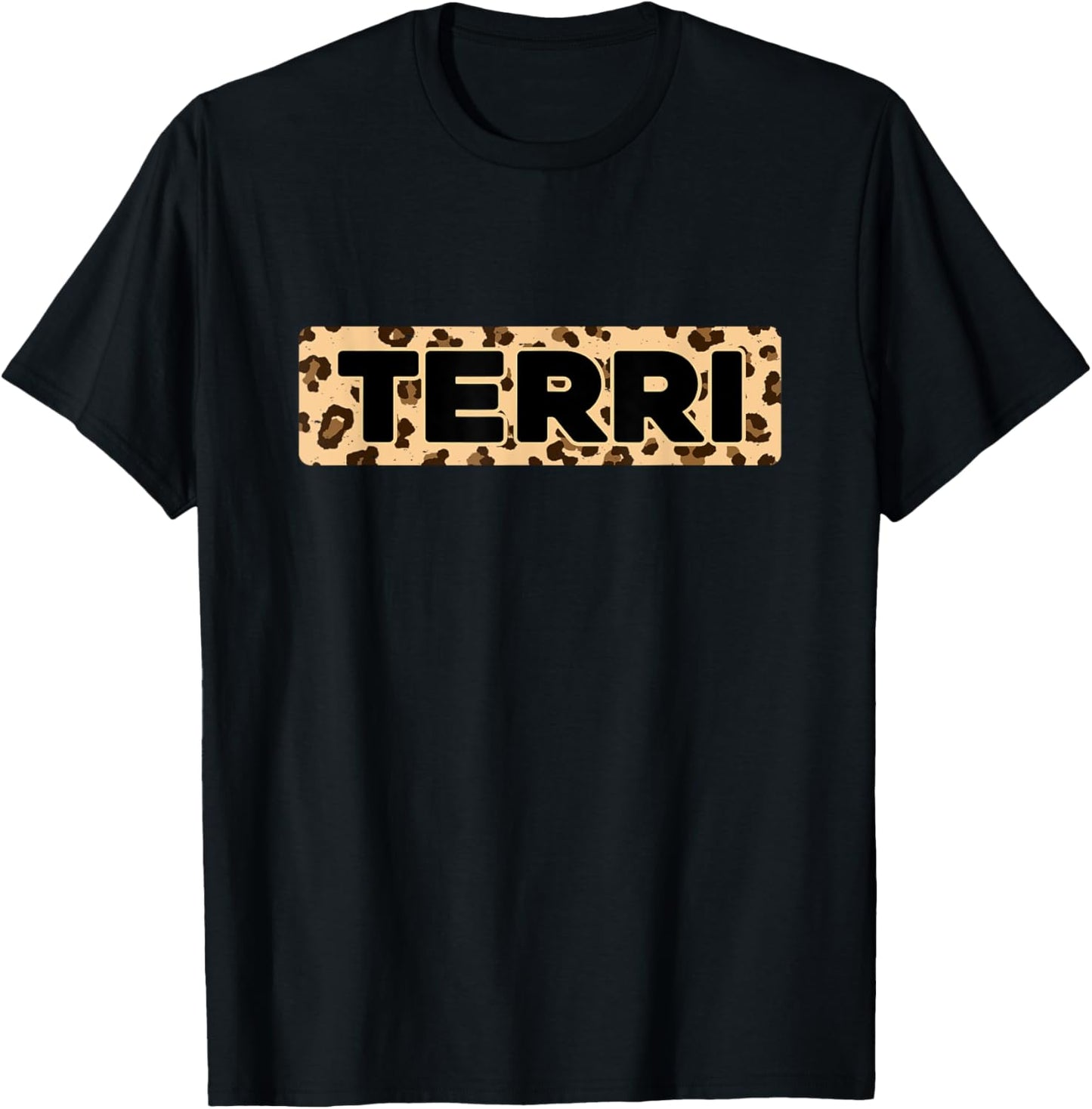 Funny Terri Leopard Print Personalized Name Terri Apparel Premium Print Gift Ready