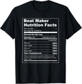 Beat Maker Nutrition Facts Funny Gift Apparel | High Search Volume | Comfort Daily Wear
