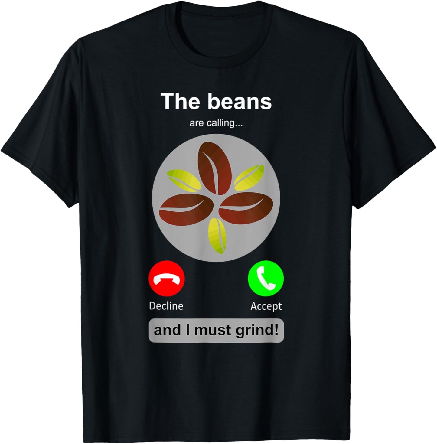 Barista Shirt Grinding Coffee Beans Funny Coffeemaker T-Shirt | US Viral Style | Perfect Gift Idea
