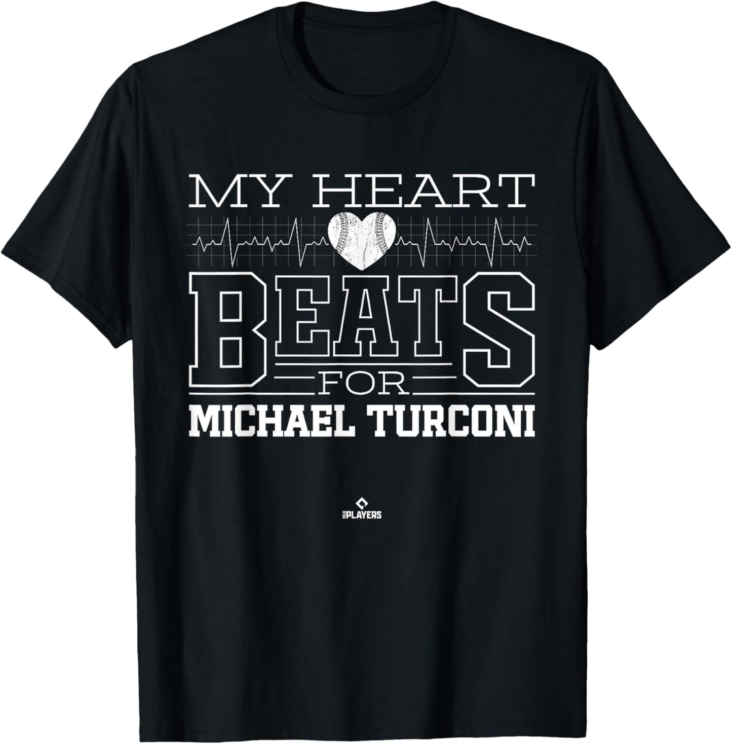 My Heart Beats for Michael Turconi Prospect Baseball Fan Apparel | Viral Streetwear Style