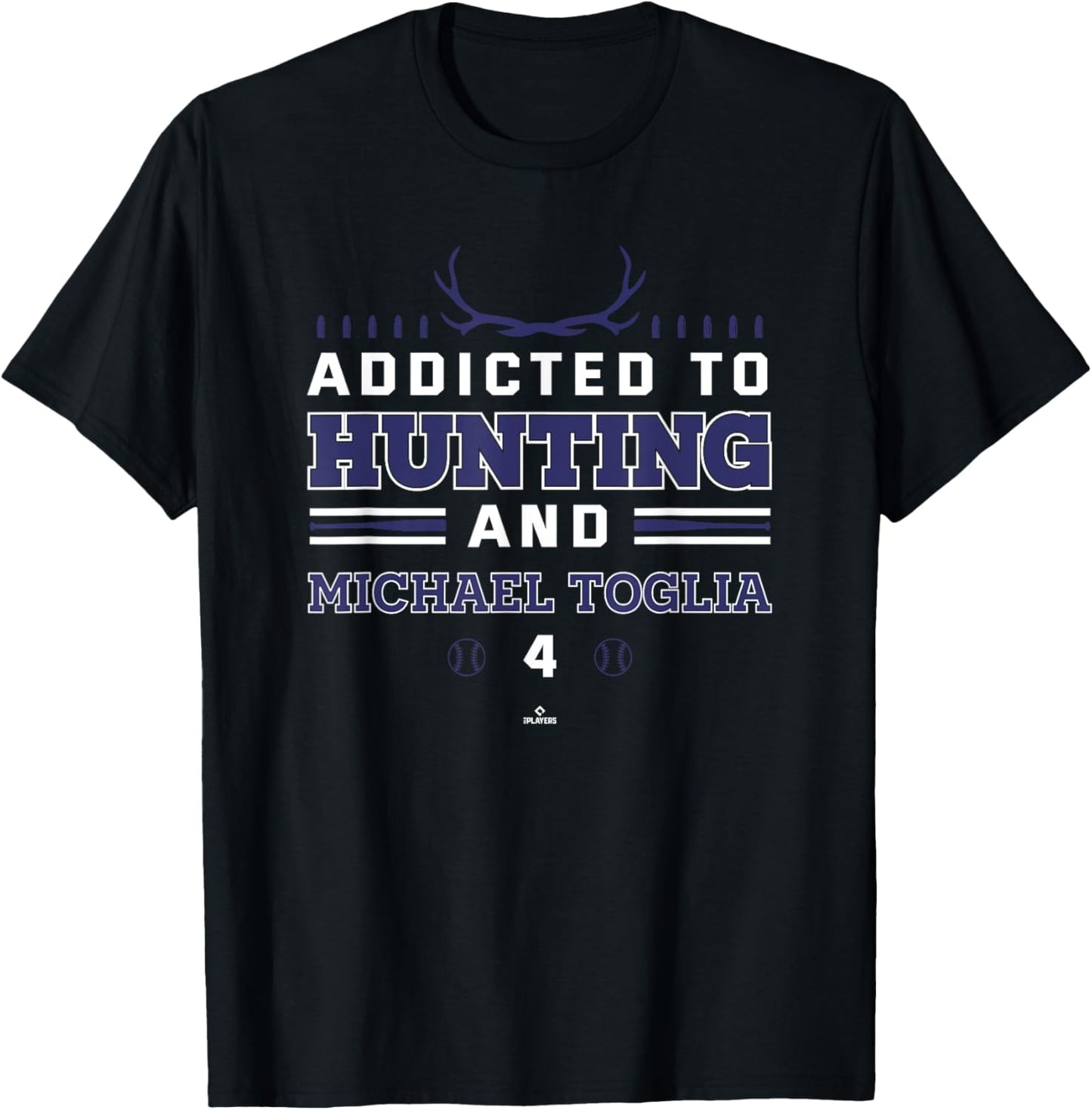 Addicted to Deer Hunting & Michael Toglia Colorado Baseball Apparel | Premium Quality