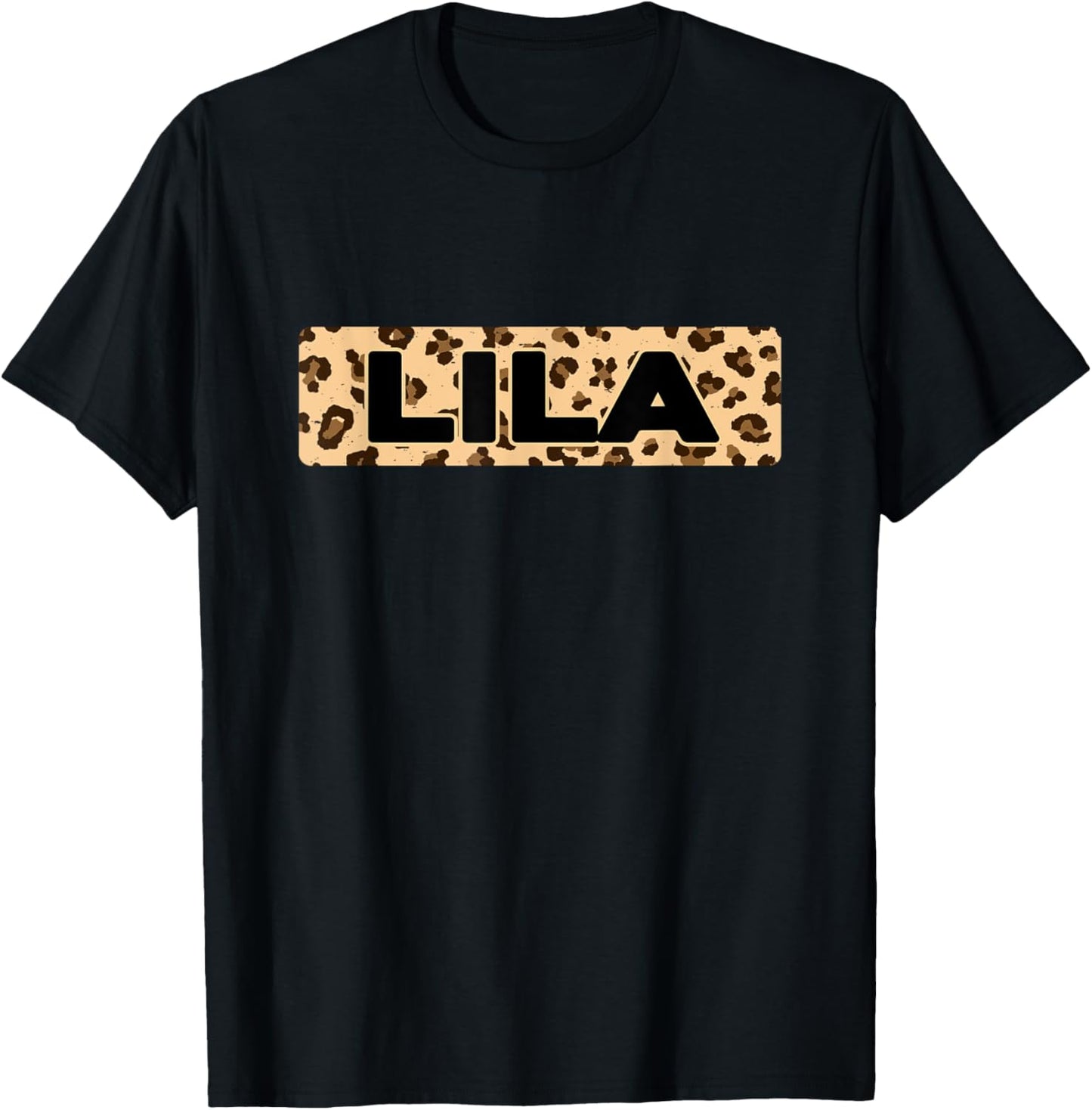 Funny Lila Leopard Print Personalized Name Lila Apparel Trending US Hot Right Now