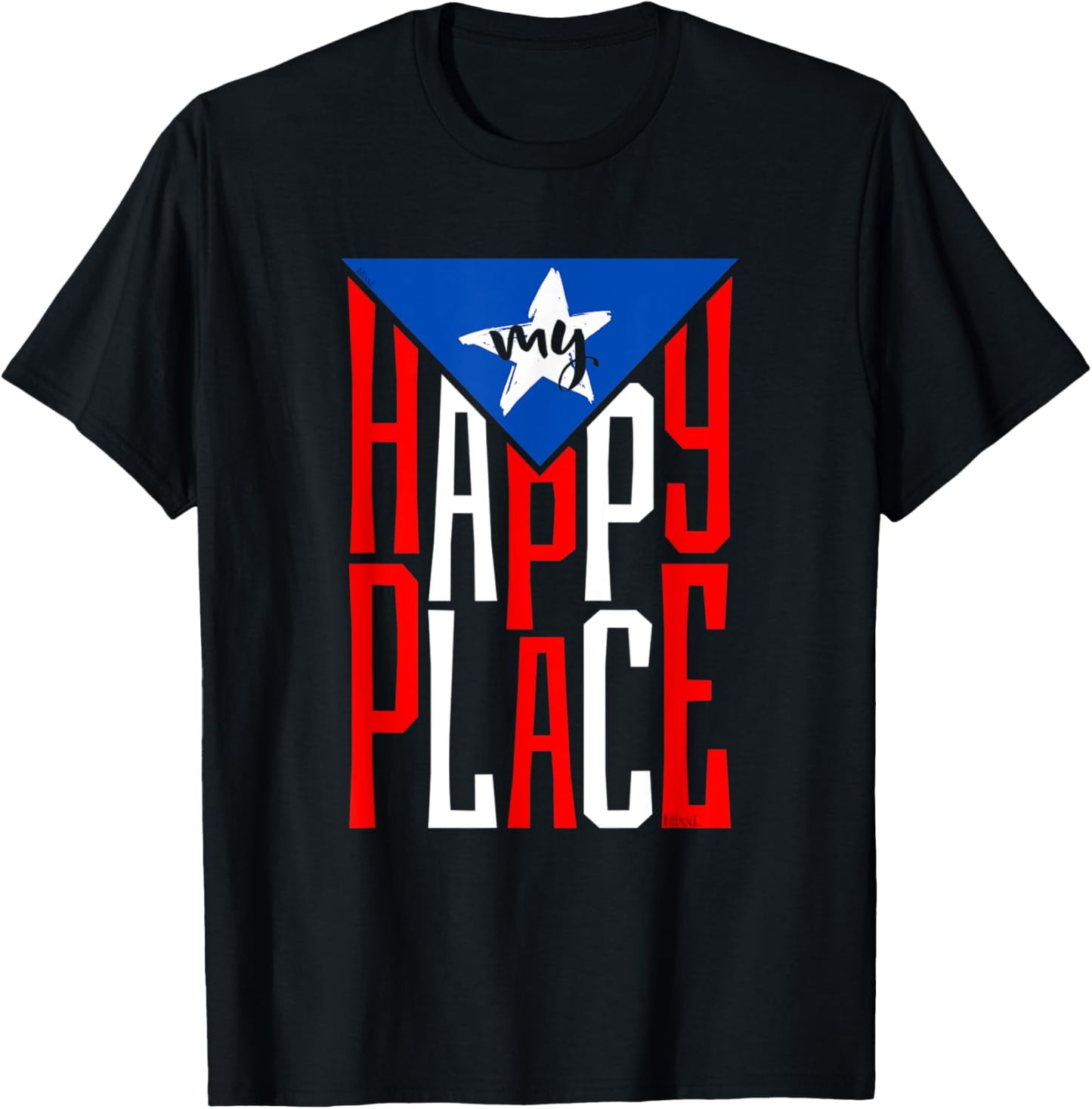 Puerto Rican Pride Puerto Rico Flag My Happy Place Boricua Apparel | Google Shopping Optimized | Top Rated Comfort