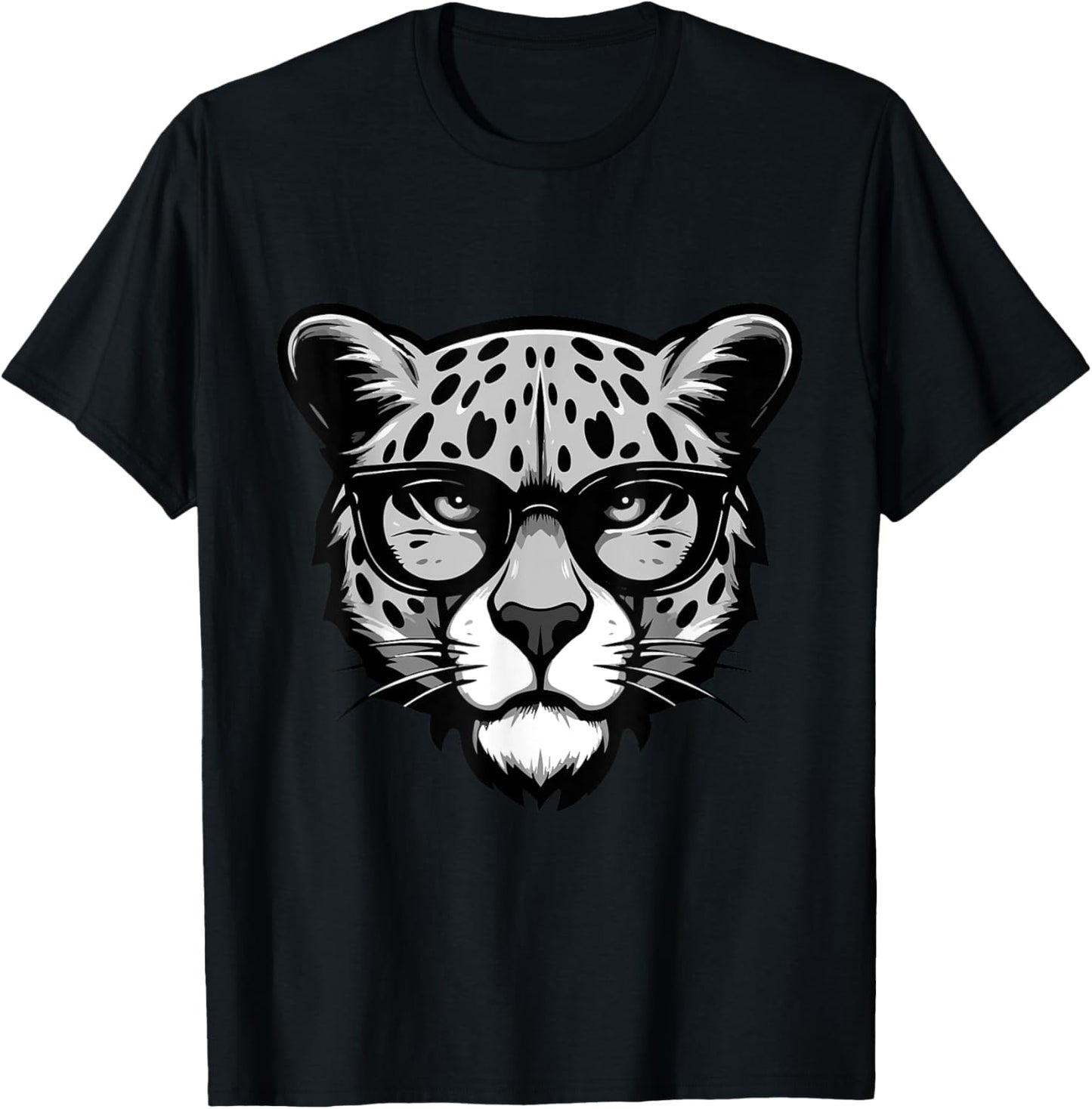 Cheetah Head Cool Animal Stylish Portrait Apparel Trending US Gift Ready