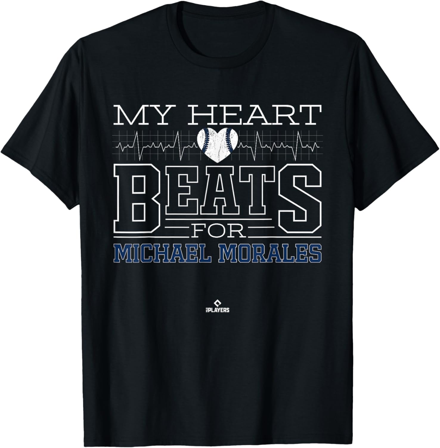 My Heart Beats for Michael Morales Prospect Baseball Fan Apparel | US Best Seller
