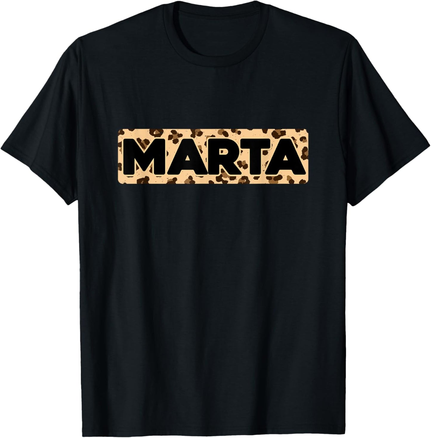 Funny Marta Leopard Print Personalized Name Marta Apparel Trending US Best Seller Look