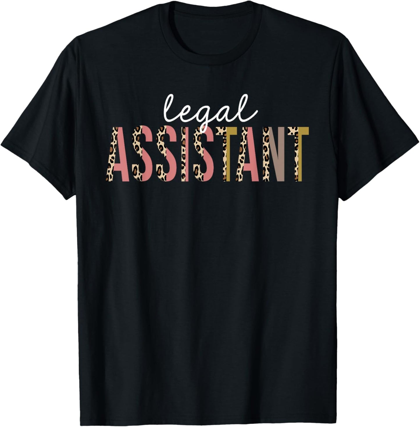 Legal Assistant Leopard Print Funny Appreciation Apparel Trending US US Top Pick