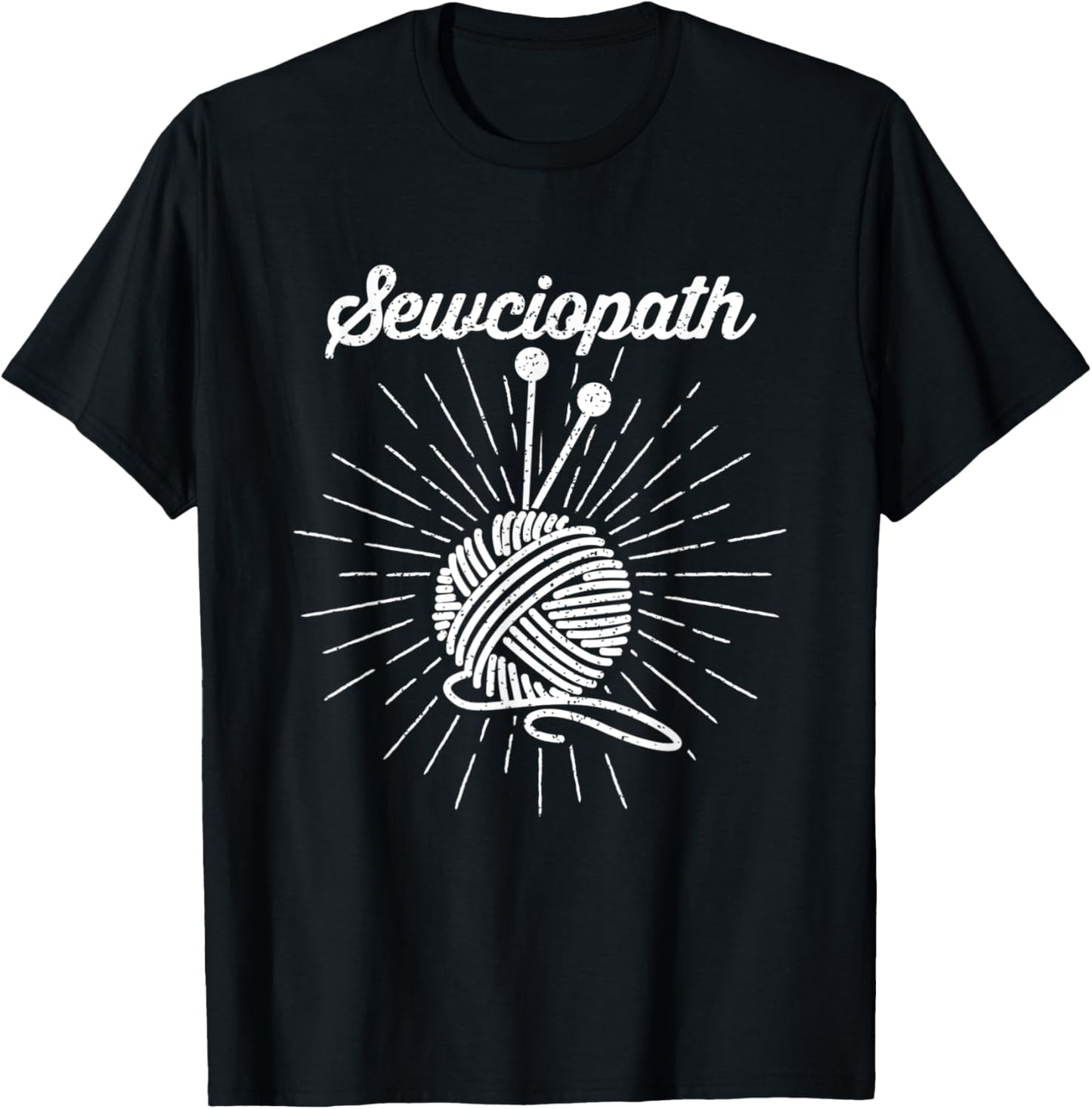Sewciopath Funny Sewing Design Sewer Pun Knitting Sew Yarn Yarn Supply | Top Rated | Customer Favorite