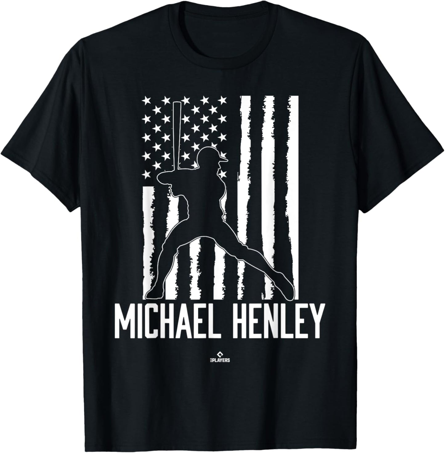 Distressed Flag Swing Michael Henley Prospect Baseball Fan Apparel | Trending 2025