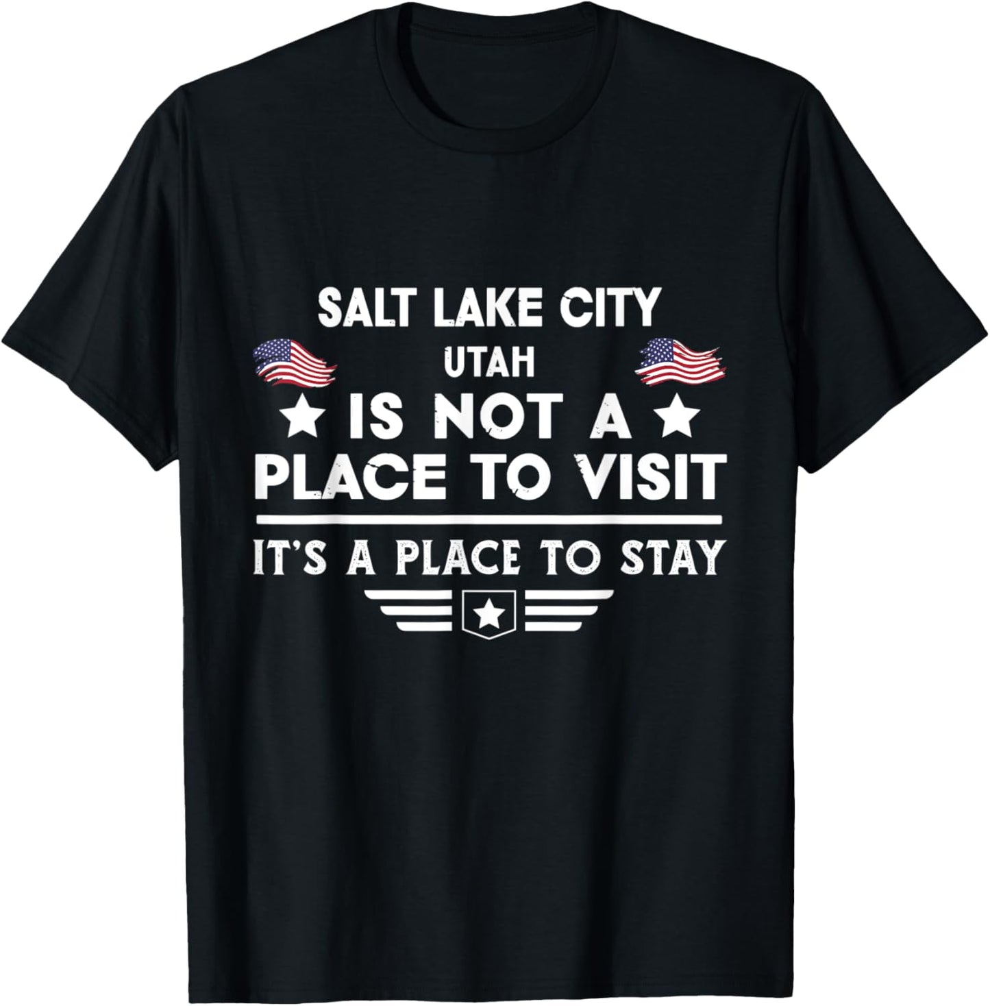 Salt Lake City Utah Place to stay USA Town Home City Apparel | Top Conversion Title | High CTR Boost