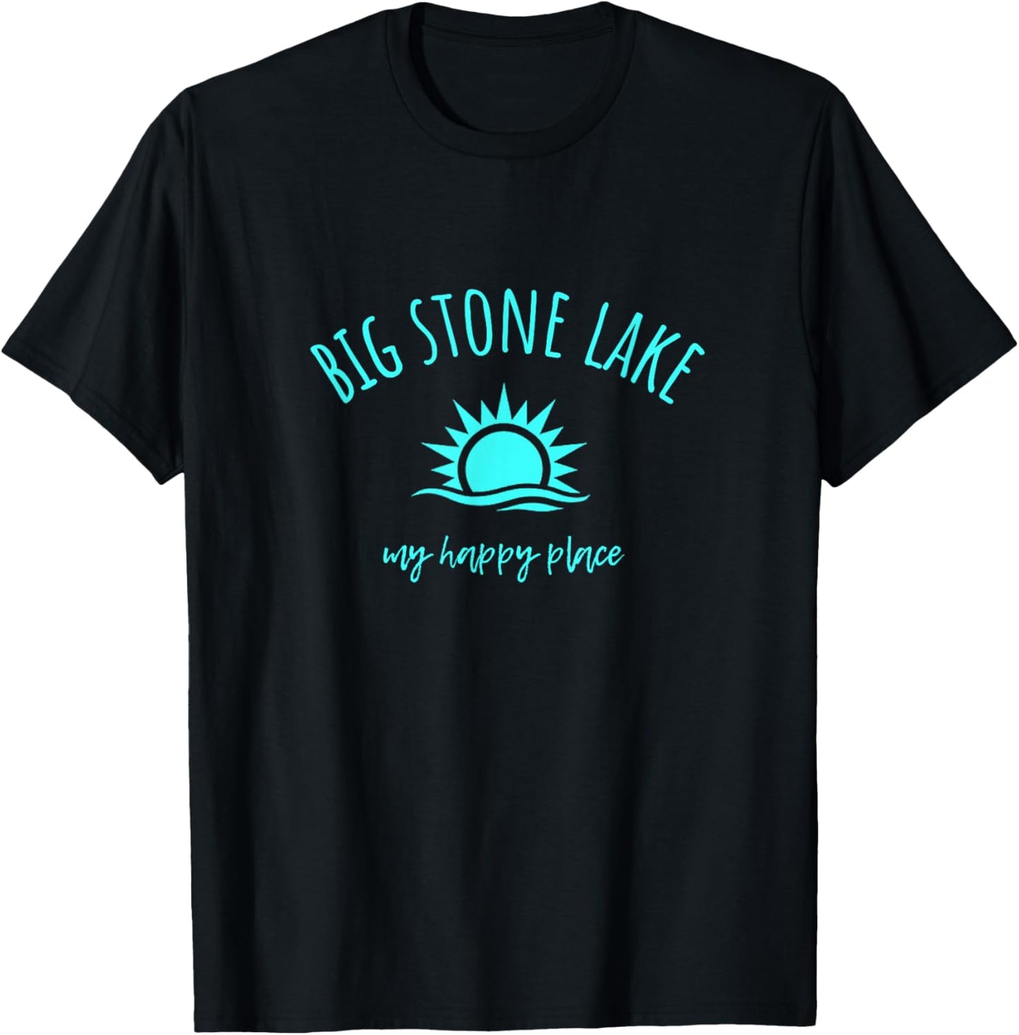 Big Stone Lake My Happy Place MN Boating Fishing Funny Apparel | Bestseller Style | Aesthetic Casual Look