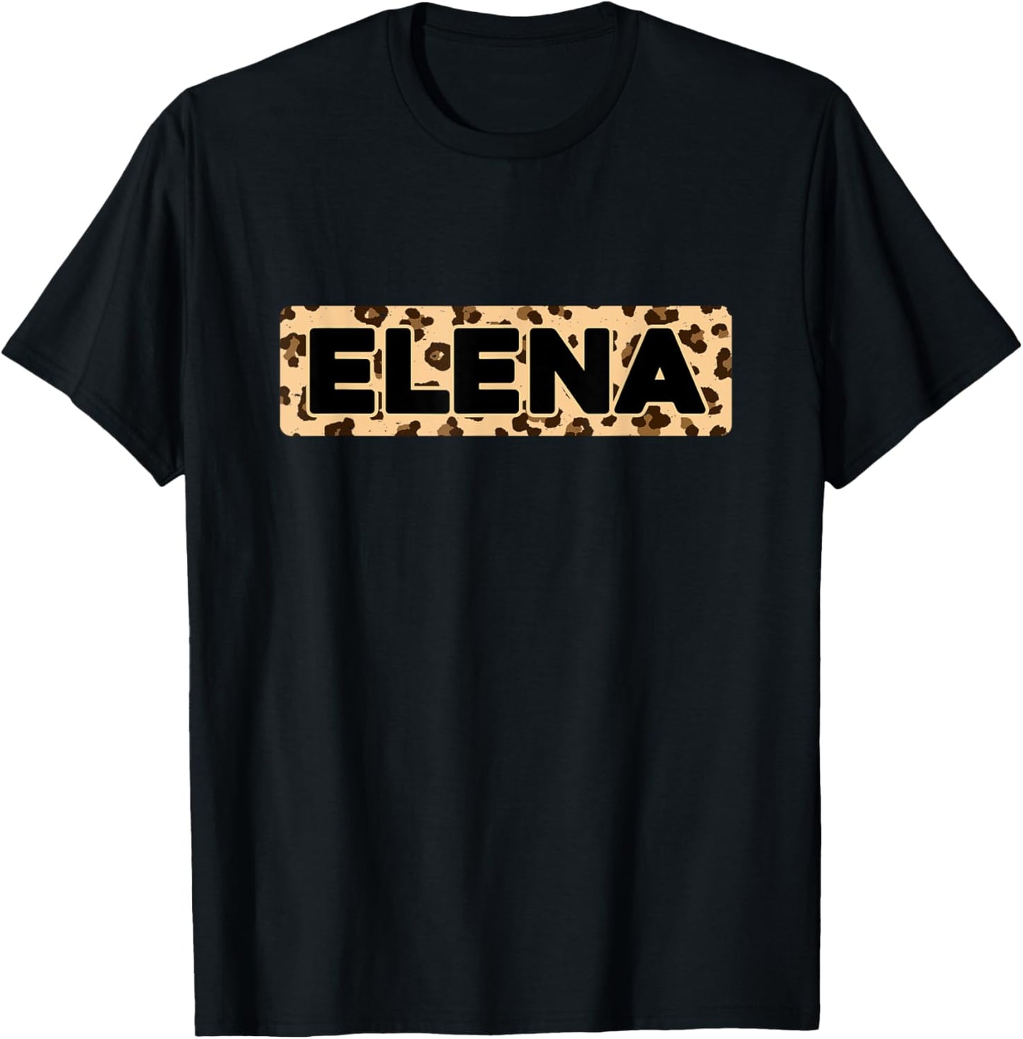 Funny Elena Leopard Print Personalized Name Elena Apparel Trending US Everyday Wear