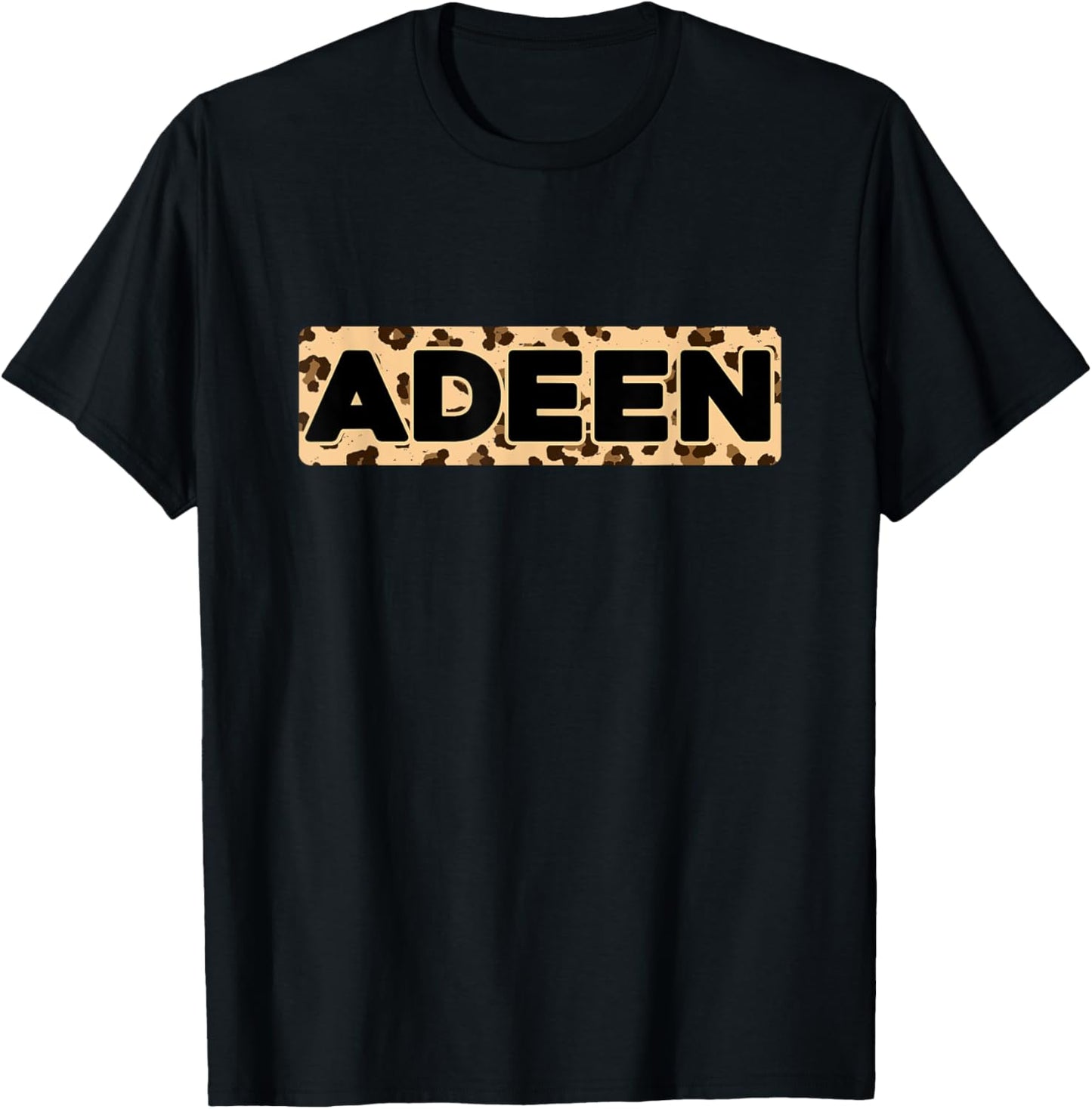 Funny Adeen Leopard Print Personalized Name Adeen Apparel Trending US US Top Pick