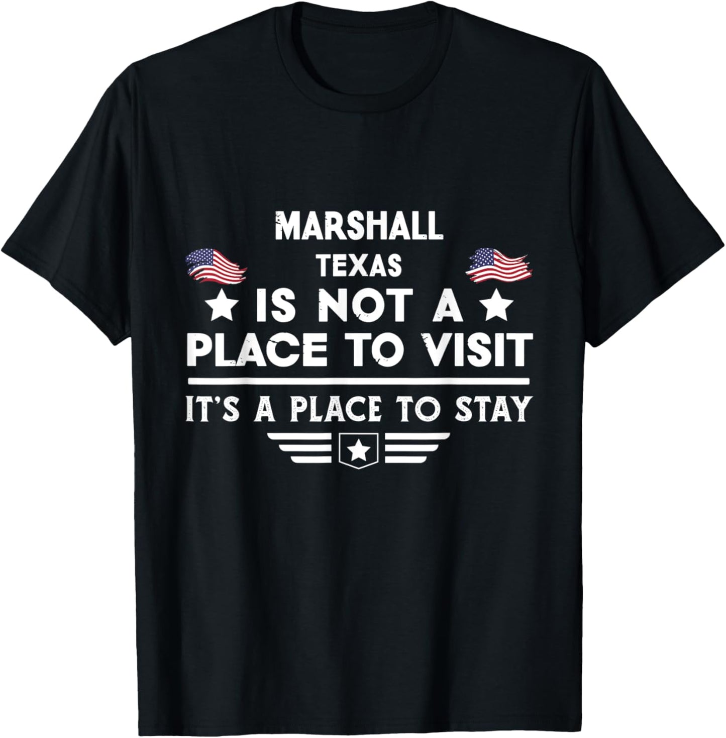 Marshall Texas Place to stay USA Town Home City Apparel | US Viral Pick | Aesthetic Casual Look