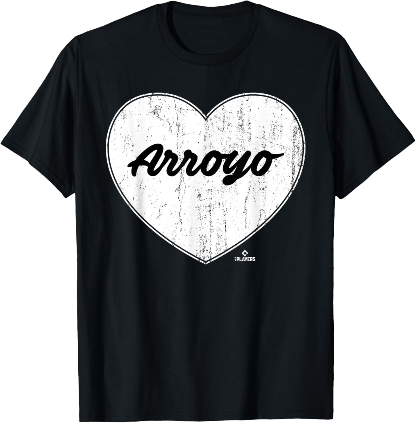Distressed Heart Michael Arroyo Prospect Baseball Fan Gear Apparel | Everyday Casual Wear