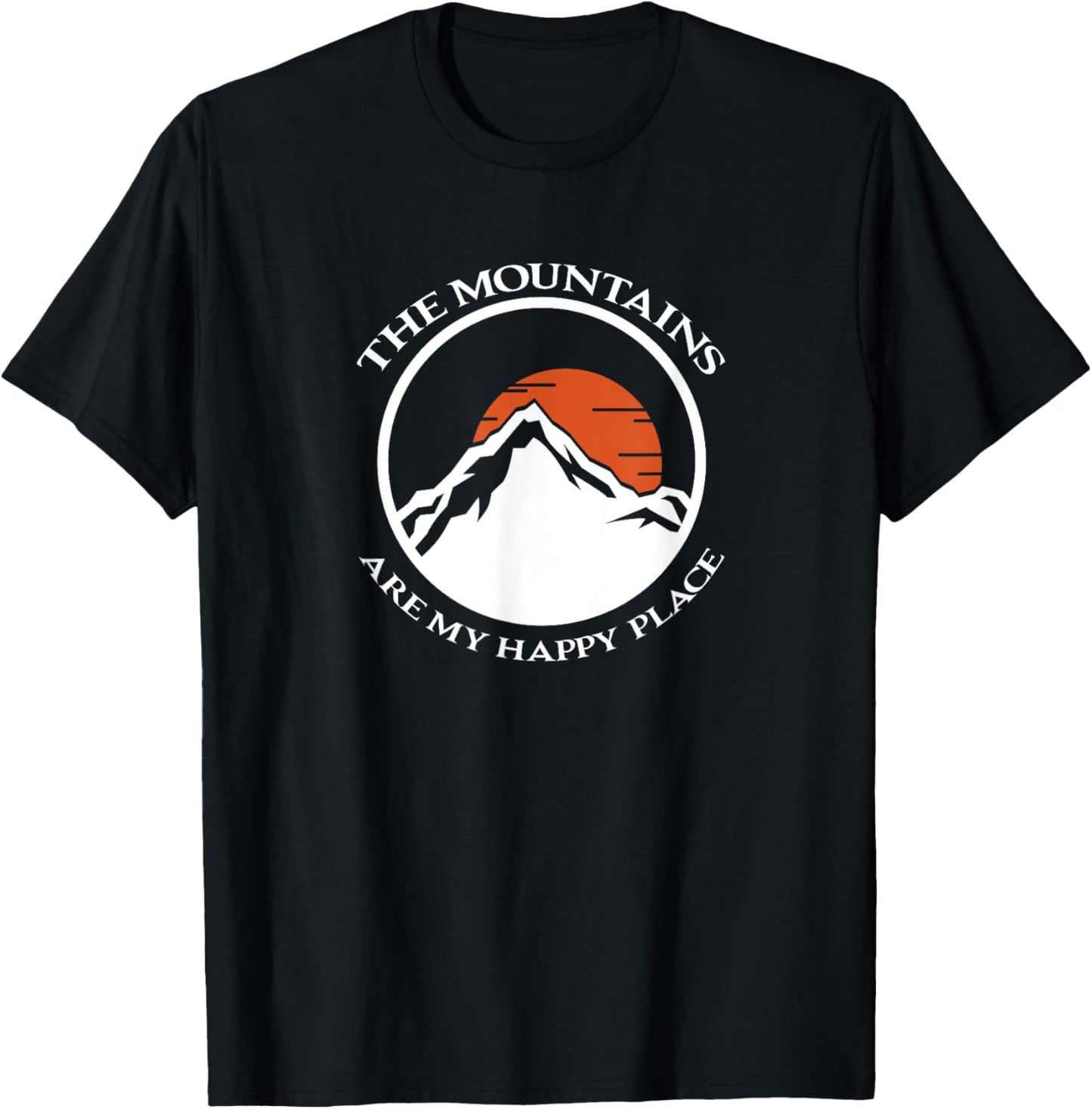 The Mountains Are My Happy Plac Apparel | High Search Volume | High CTR Boost