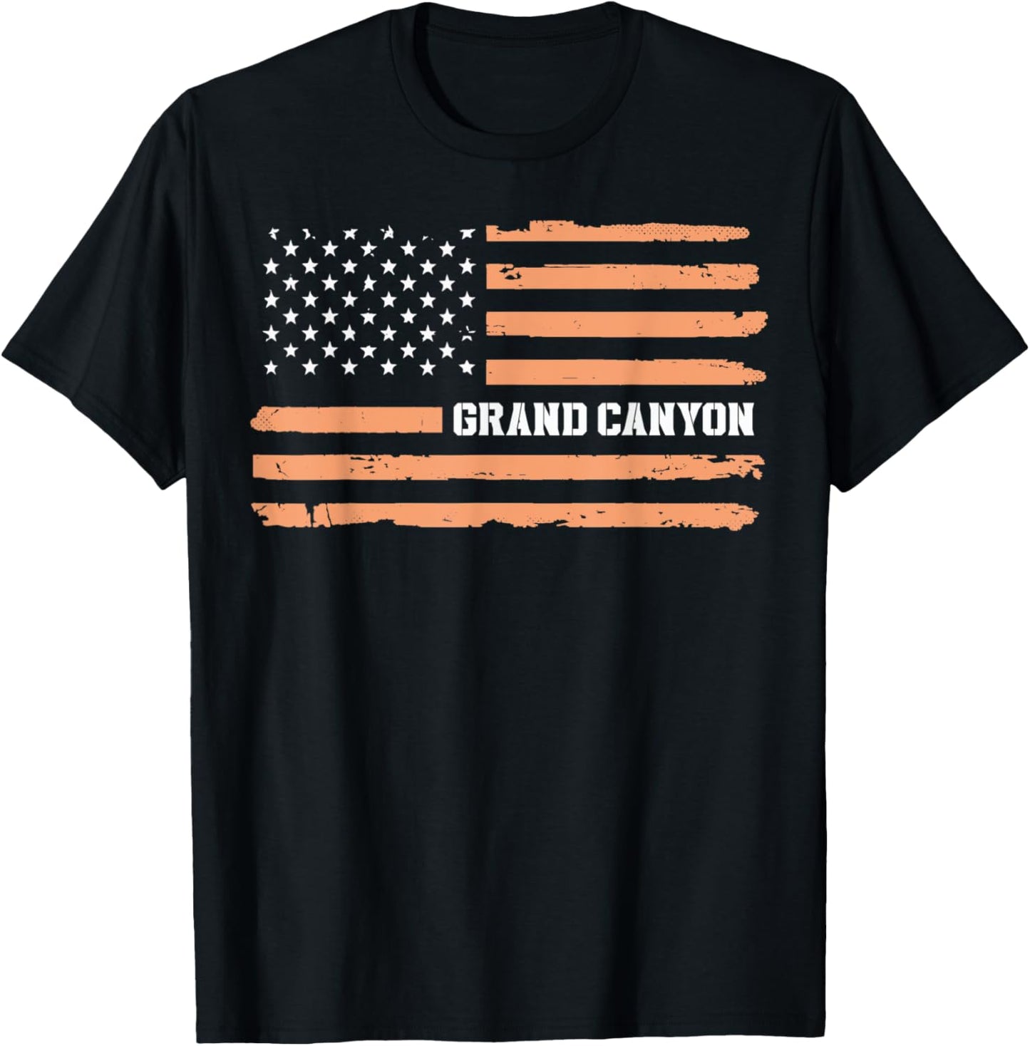 Grand Canyon National Park Vintage USA American Flag T-Shirt for Women Kids Men T-Shirt | Bestseller Style | Aesthetic Casual Look