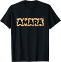 Funny Amara Leopard Print Personalized Name Amara Apparel Streetwear Style Hot Right Now