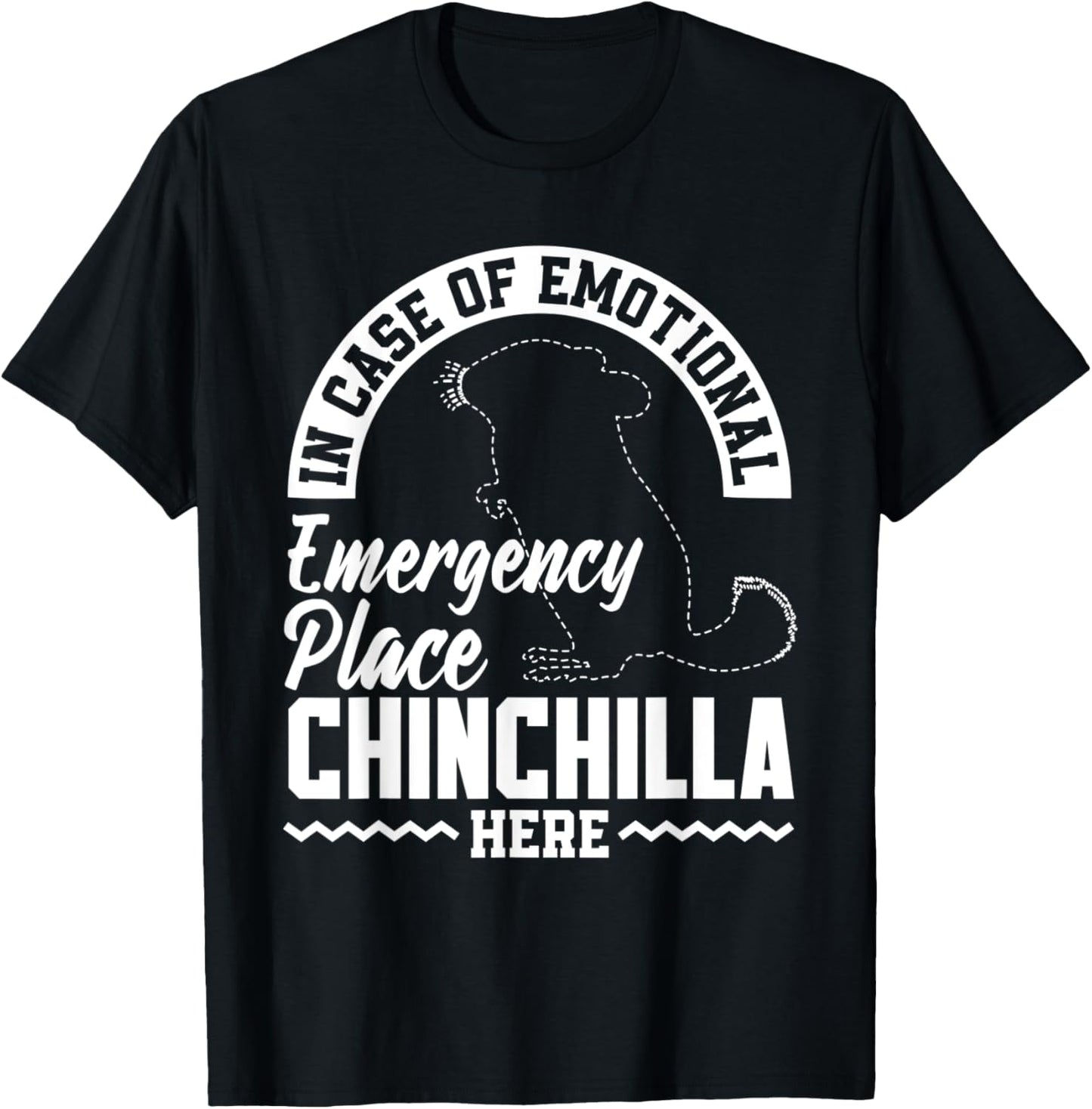 Chinchilla Pet Lover Place Chinchilla Here Funny Apparel | Google Shopping Optimized | Customer Favorite