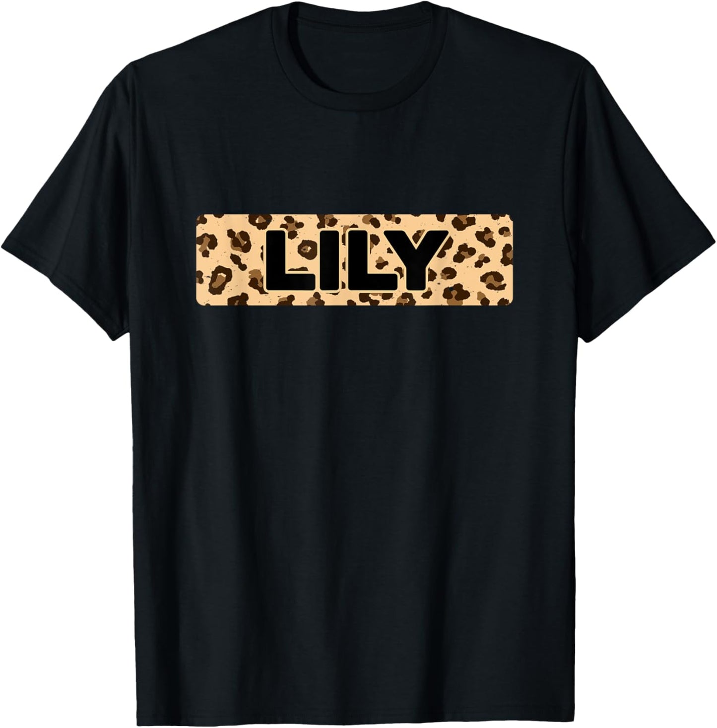 Funny Lily Leopard Print Personalized Name Lily Apparel Trending US US Top Pick