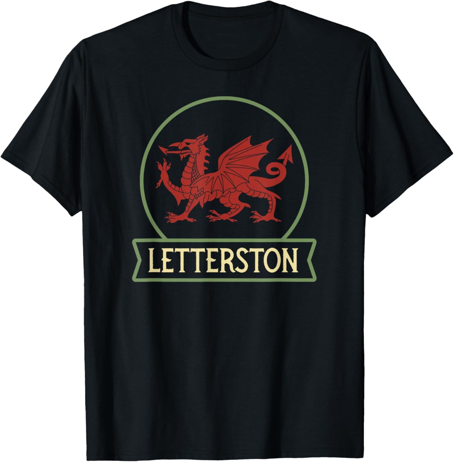 Letterston - Welsh places - Wales - Cymru - Welsh dragon Apparel | High Search Volume | Aesthetic Casual Look