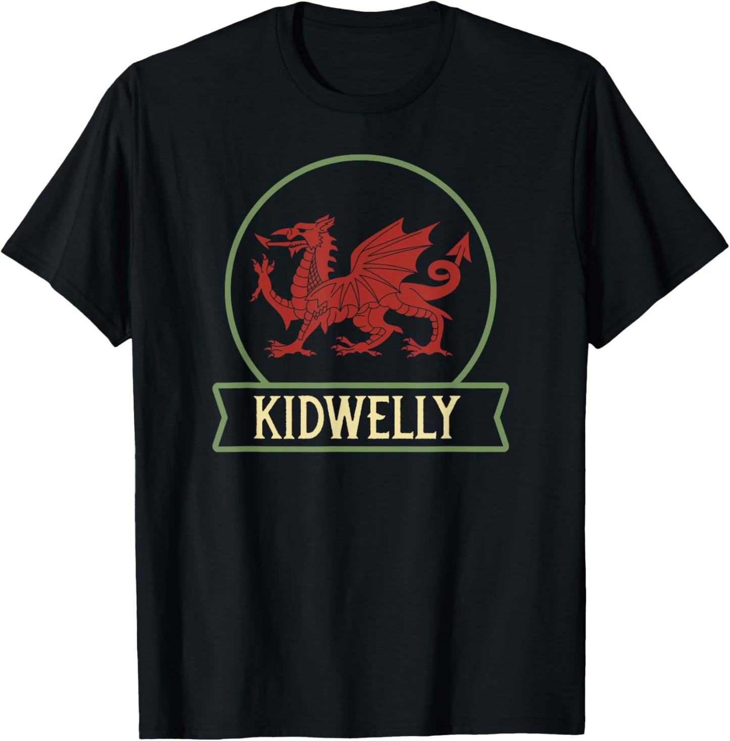 Kidwelly - Welsh places - Wales - Cymru - Welsh dragon Apparel | Bestseller Style | High CTR Boost