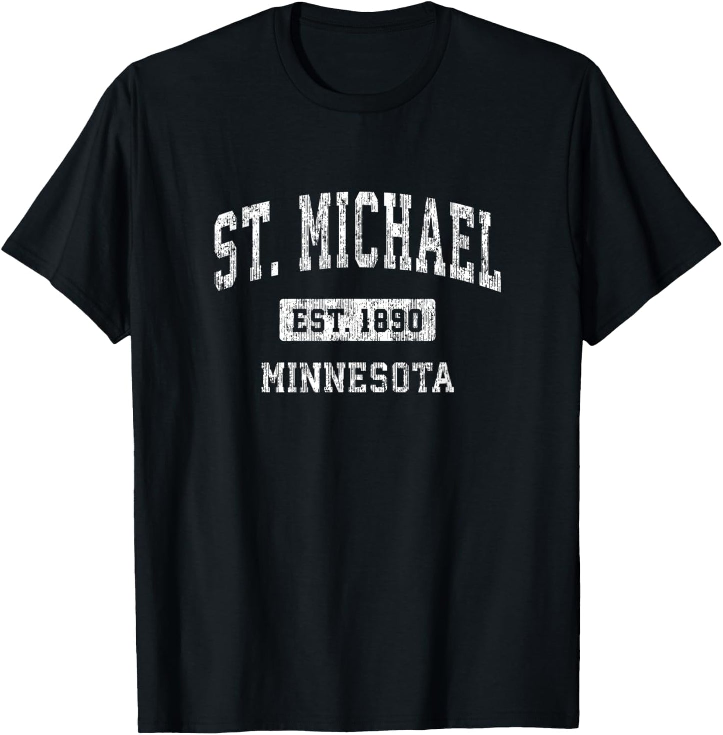 St. Michael Minnesota MN Vintage Sports Established Design Apparel | Perfect Gift Idea