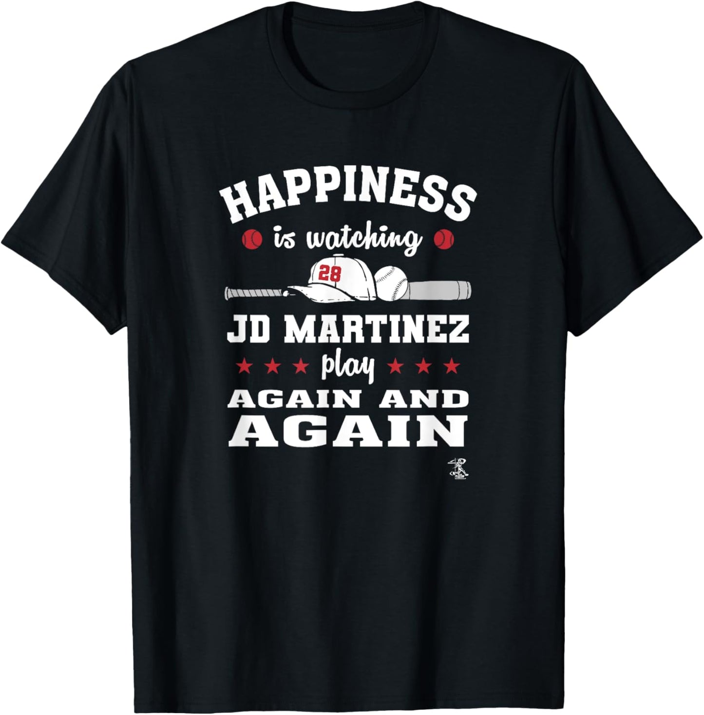 JD Martinez Happiness is Watching Gameday Apparel | Best Seller Pick