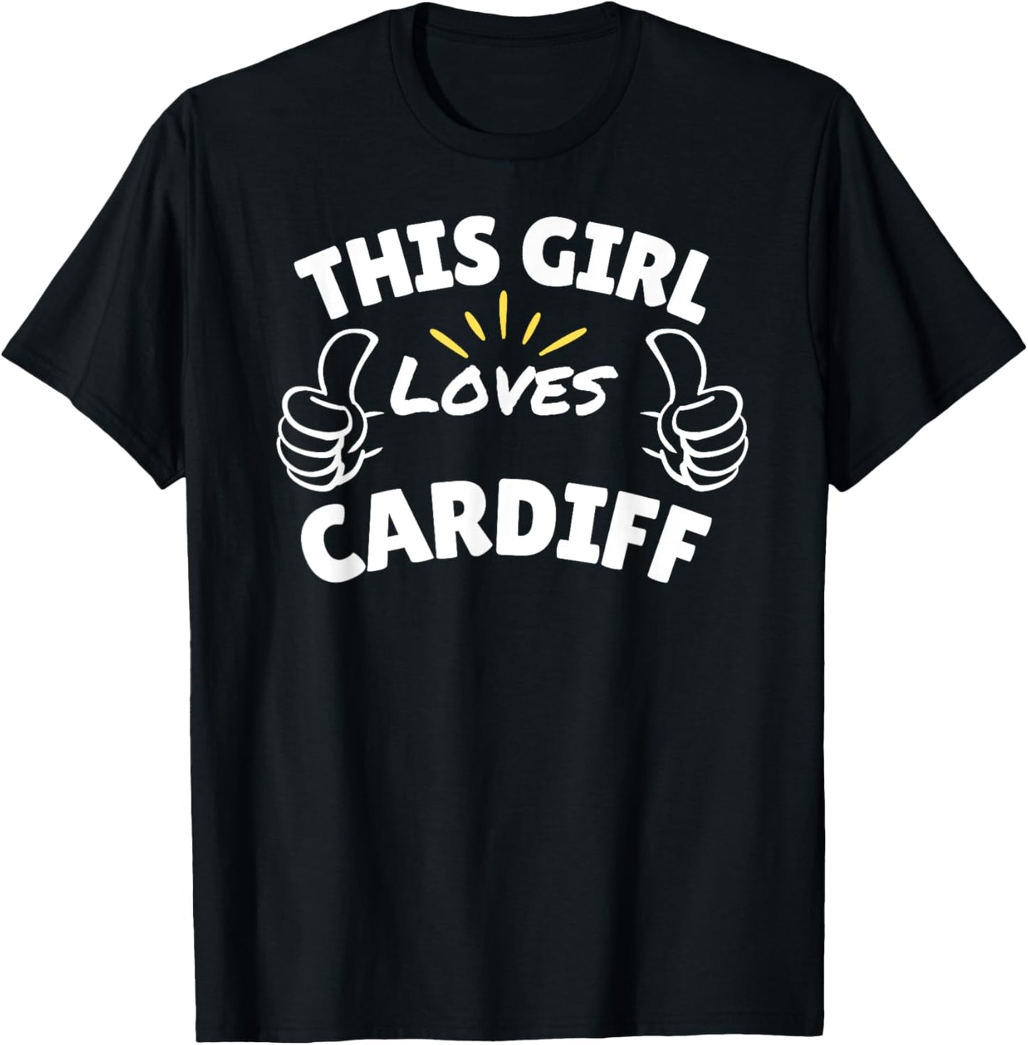 Fun Graphic-This Girl Loves Cardiff Apparel | Top Conversion Title | Customer Favorite