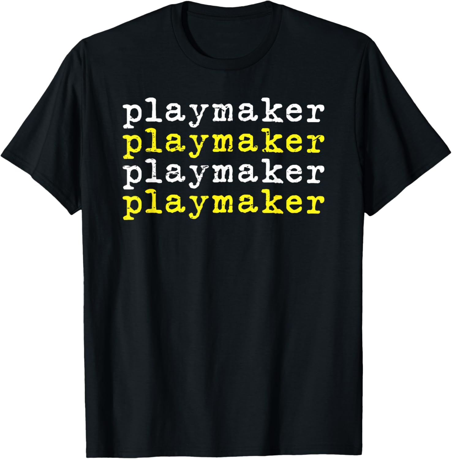 Playmaker elite athlete sports training workout t-shirt T-Shirt | High Search Volume | Comfort Daily Wear