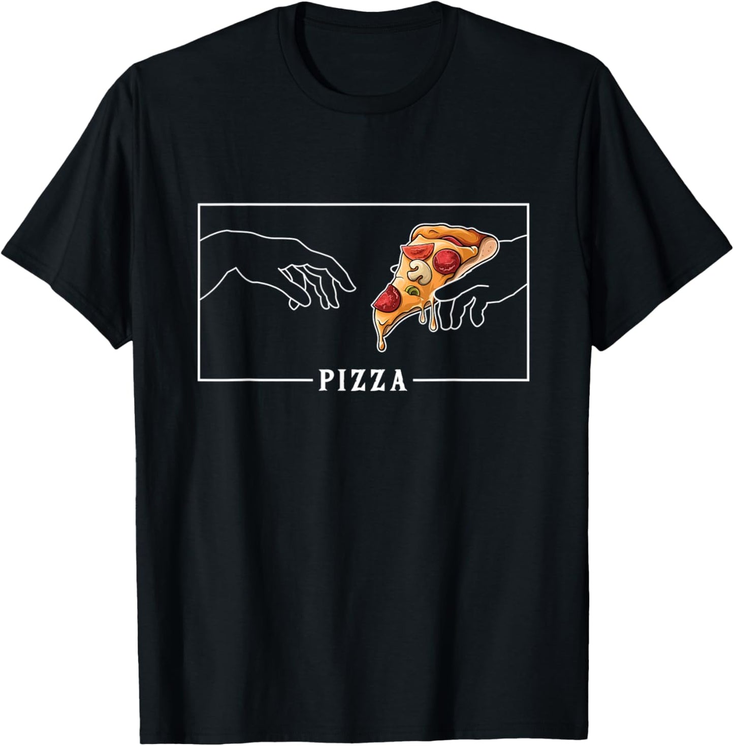 Michelangelo Creation of Adam Pizza Pizzeria Pizza Maker Apparel | Premium Quality | Must-Have Style