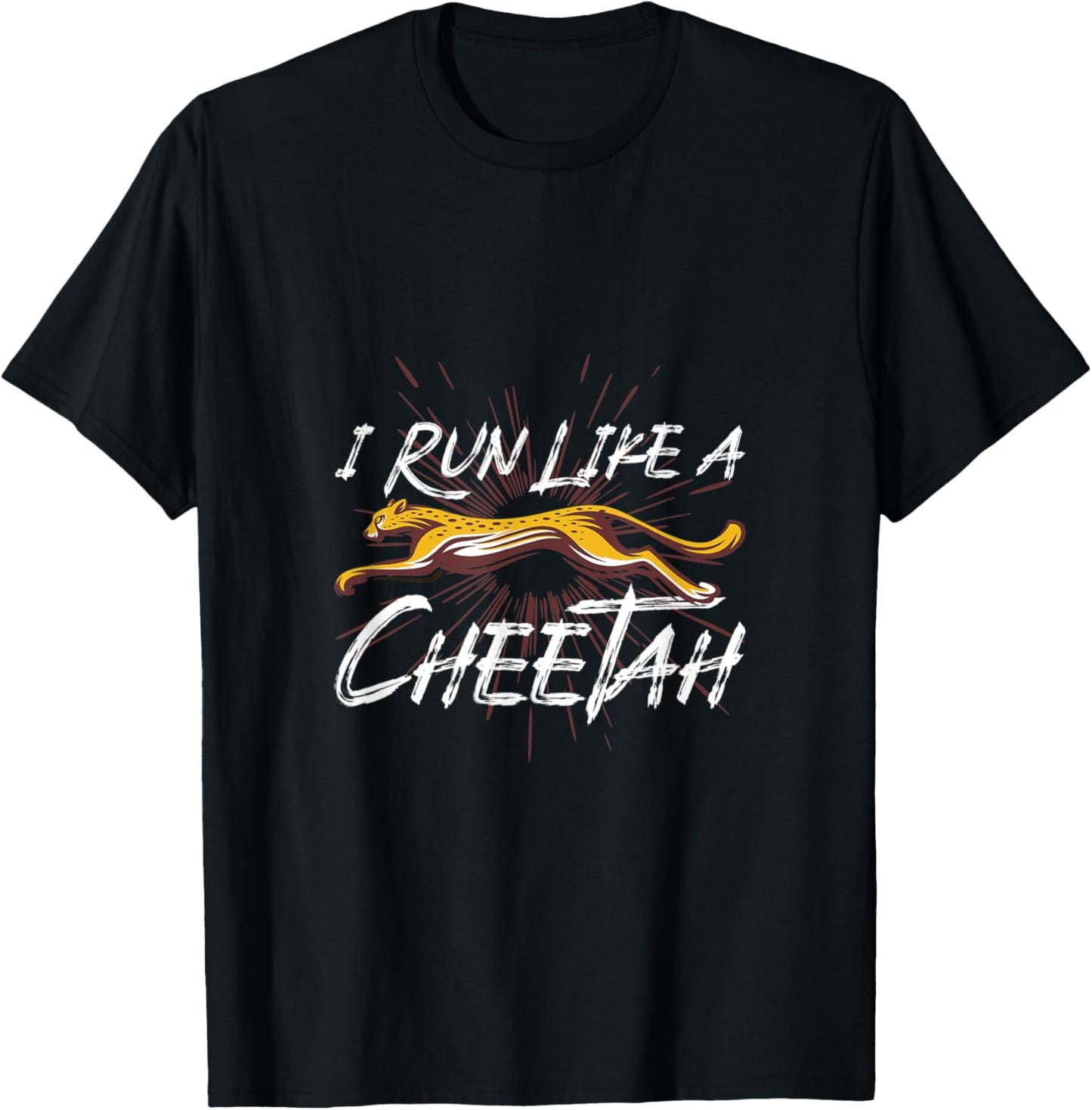 I Run Like A Cheetah Fastest Cat Cheetah Apparel Premium Print Gift Ready