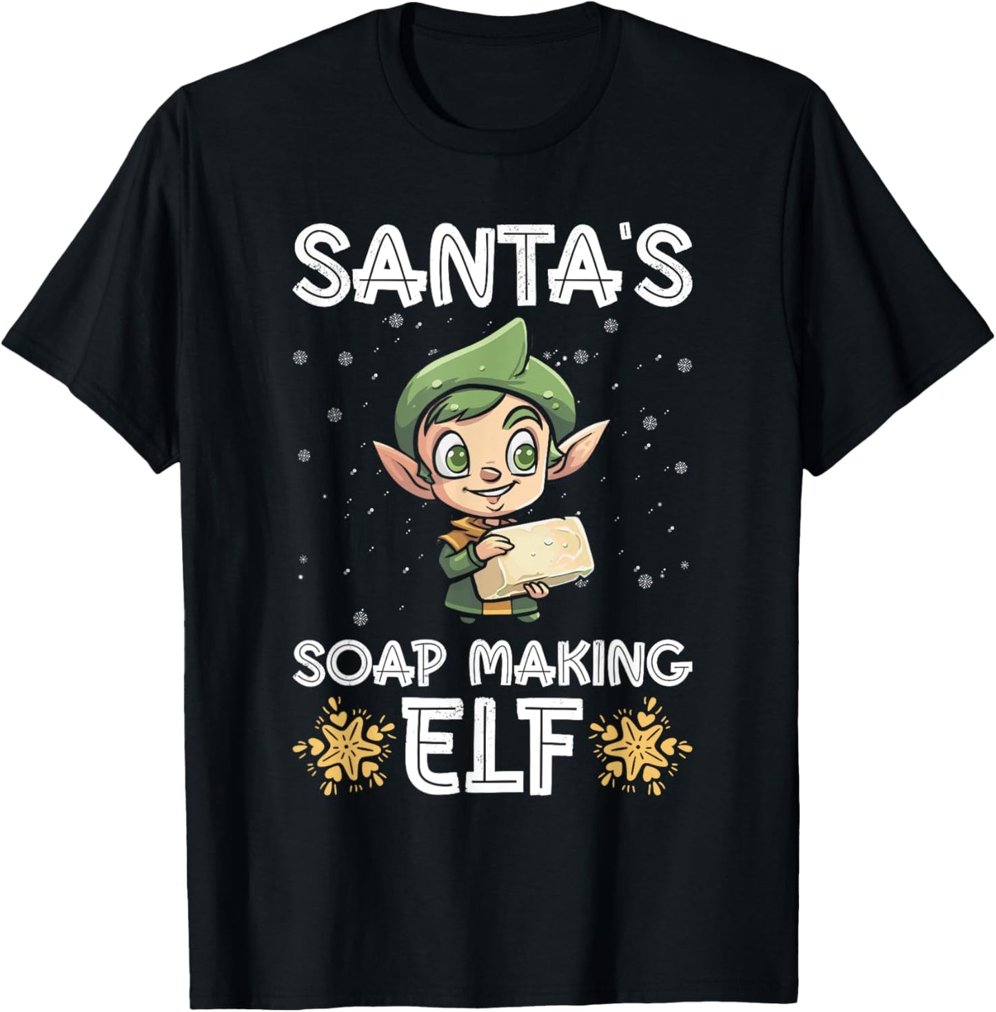 Santa's Soap Making Elf - Soap Making Soap Maker Apparel | Best Seller Pick | Aesthetic Fit