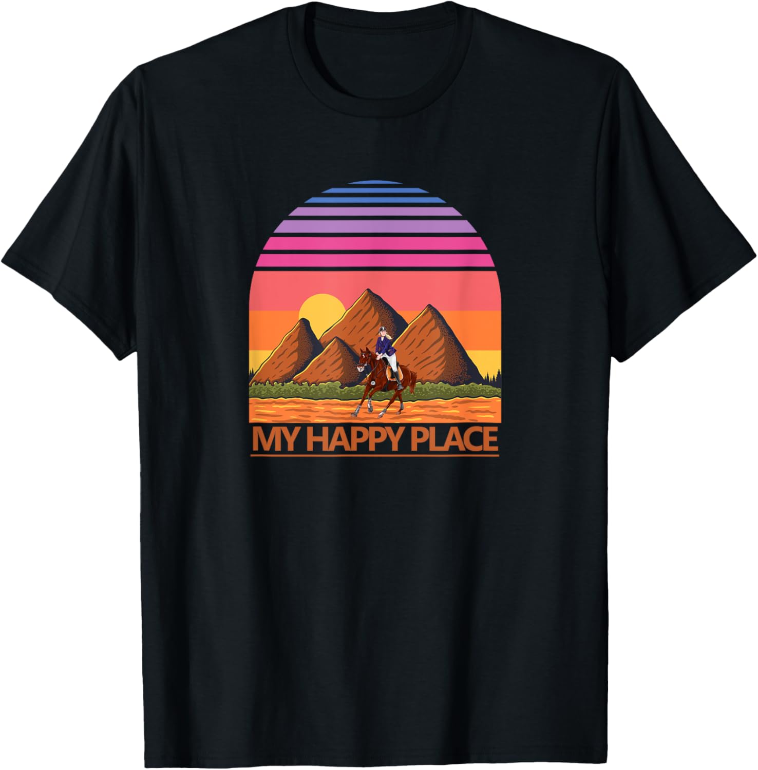 Retro Cowgirl, Loves Horses Equestrian Girls Horse Riding Apparel | US Viral Pick | Perfect Gift Choice
