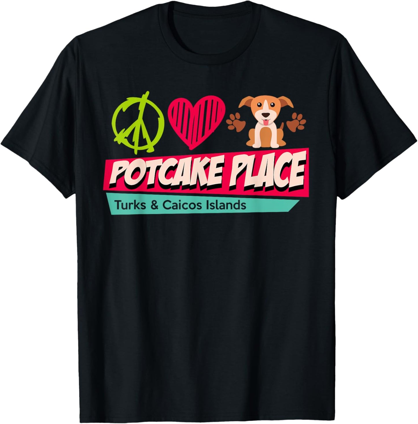 Potcake Place Turks & Caicos Islands Apparel | Top Conversion Title | Aesthetic Casual Look