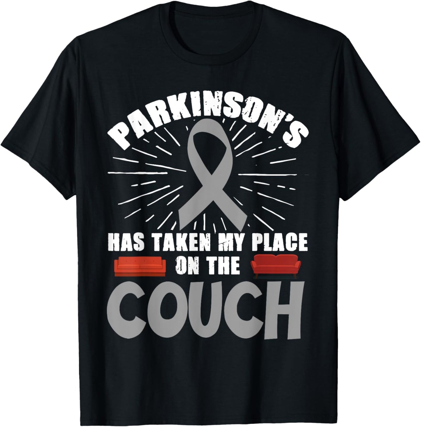 Parkinsons Has Taken My Place on The Couch PD Awareness Apparel | US Viral Pick | Daily Wear Essential